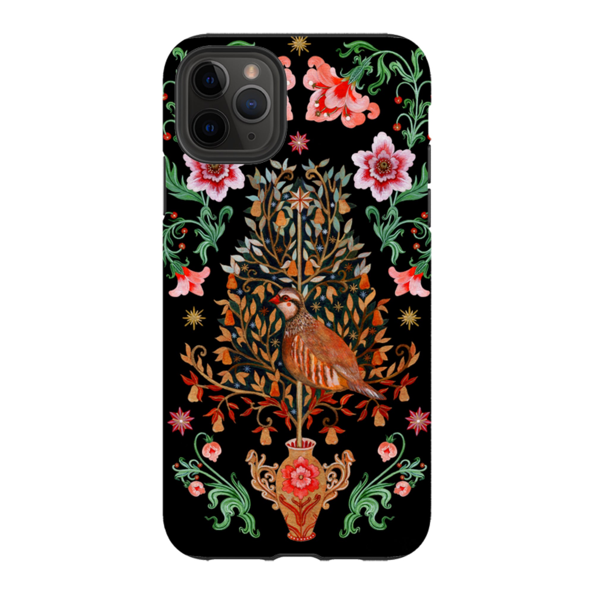 iPhone Tough  Case - Partridge Pear Tree By Maria Matos