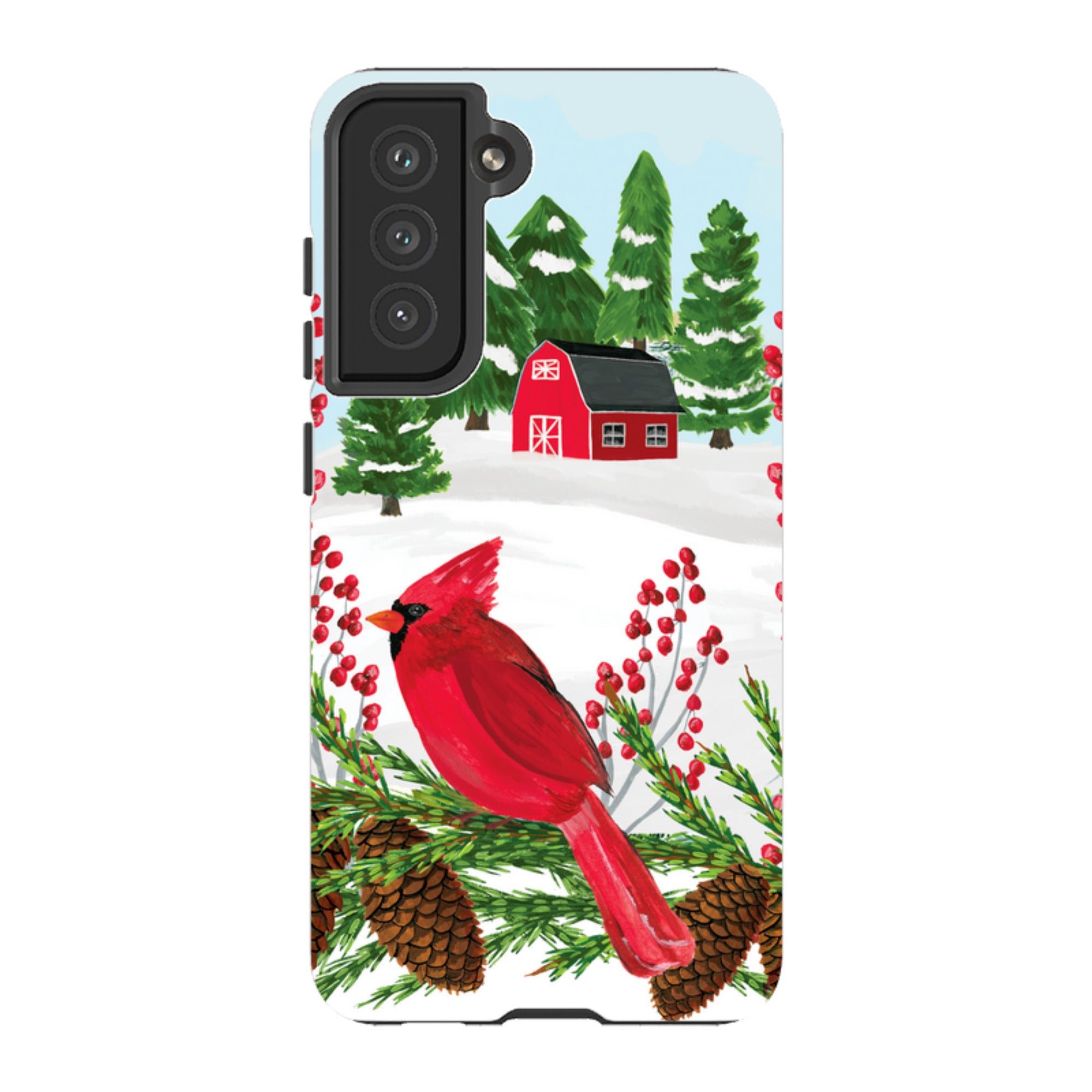 Samsung Tough Case - Countryside Christmas By Abby Jacobs