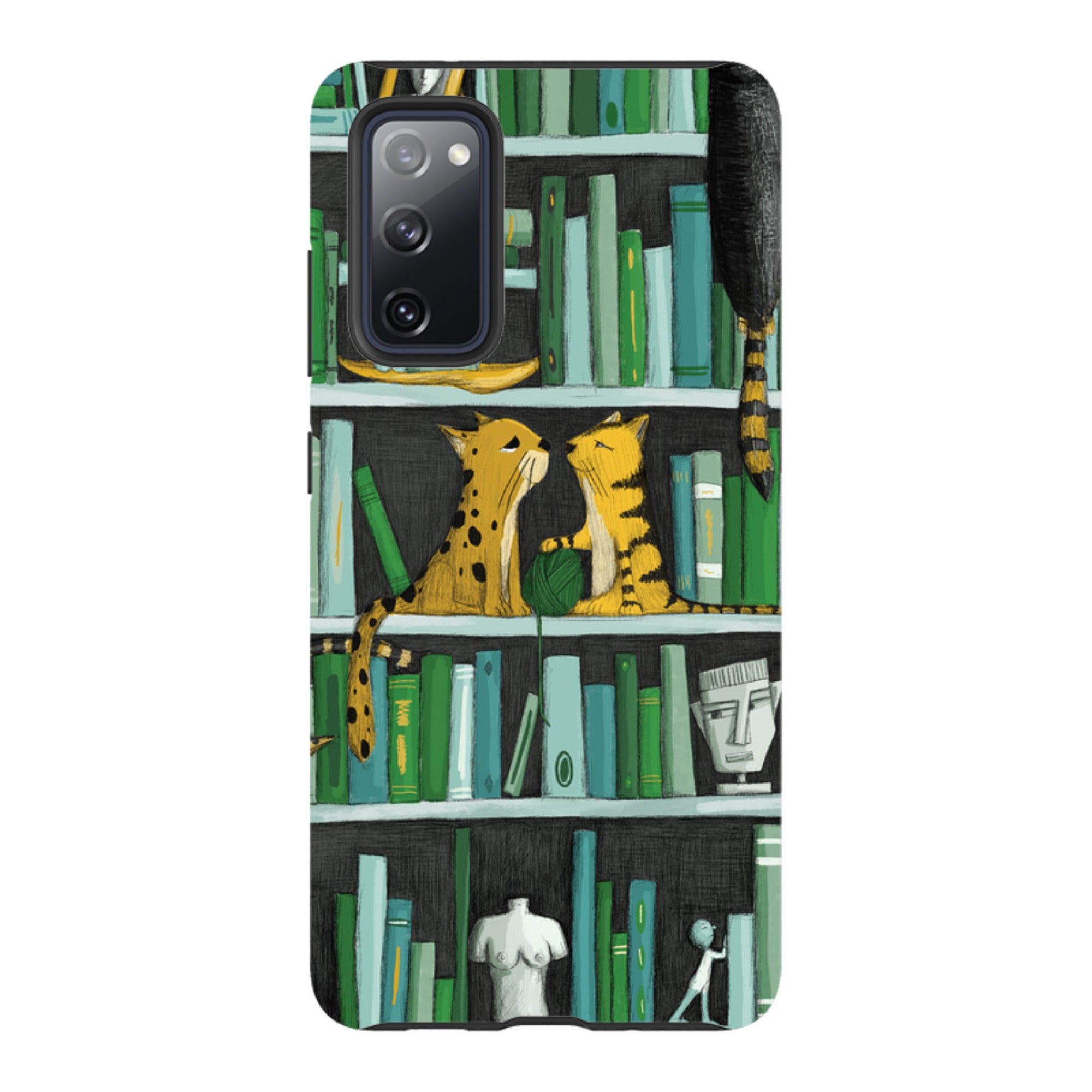 Samsung Tough Case - Library Friends By Maja Lindberg