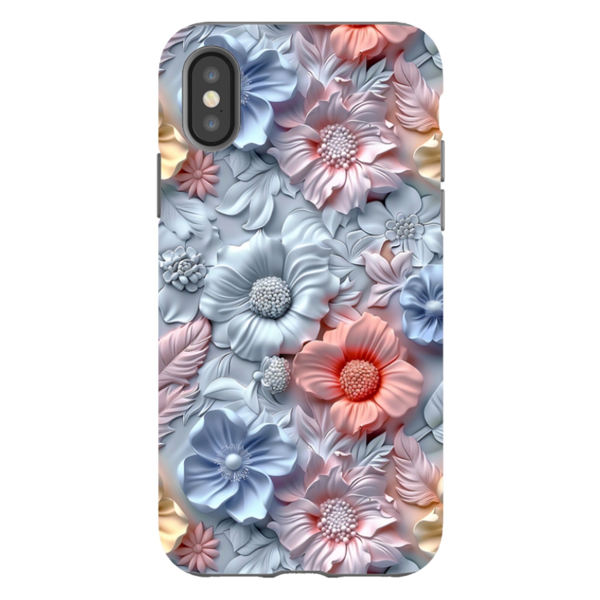 iPhone Tough Case -Marigold Floral