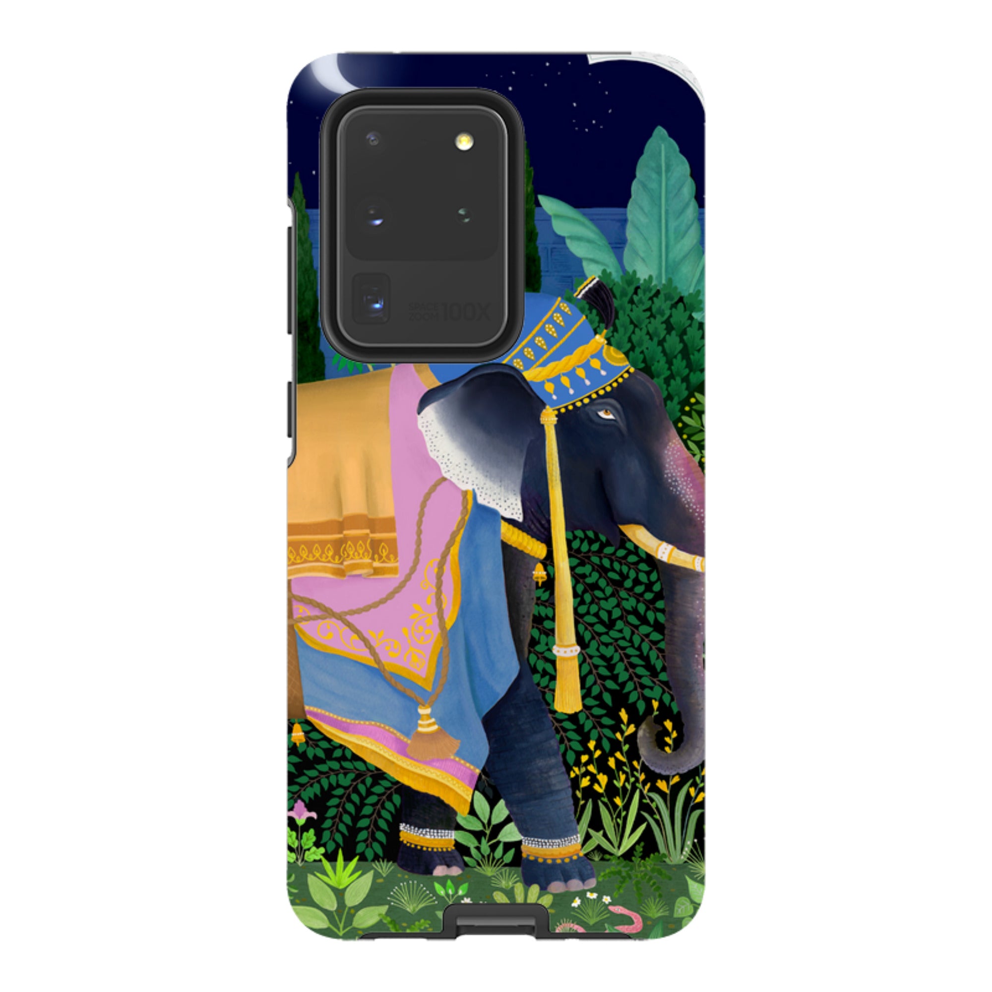 Samsung Tough Case - Indian Elephant By Bex Parkin