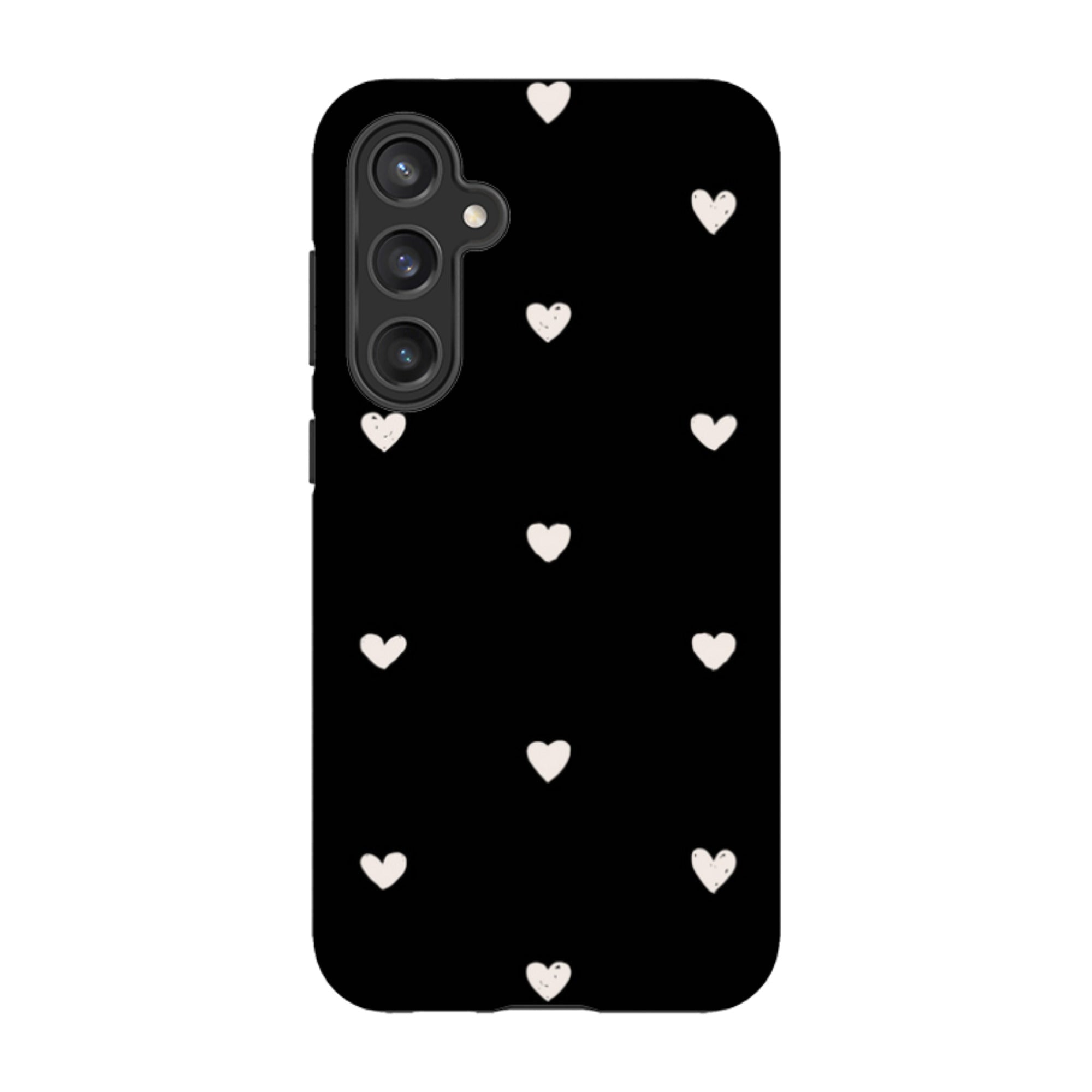 Samsung Tough Case - Hearts Black