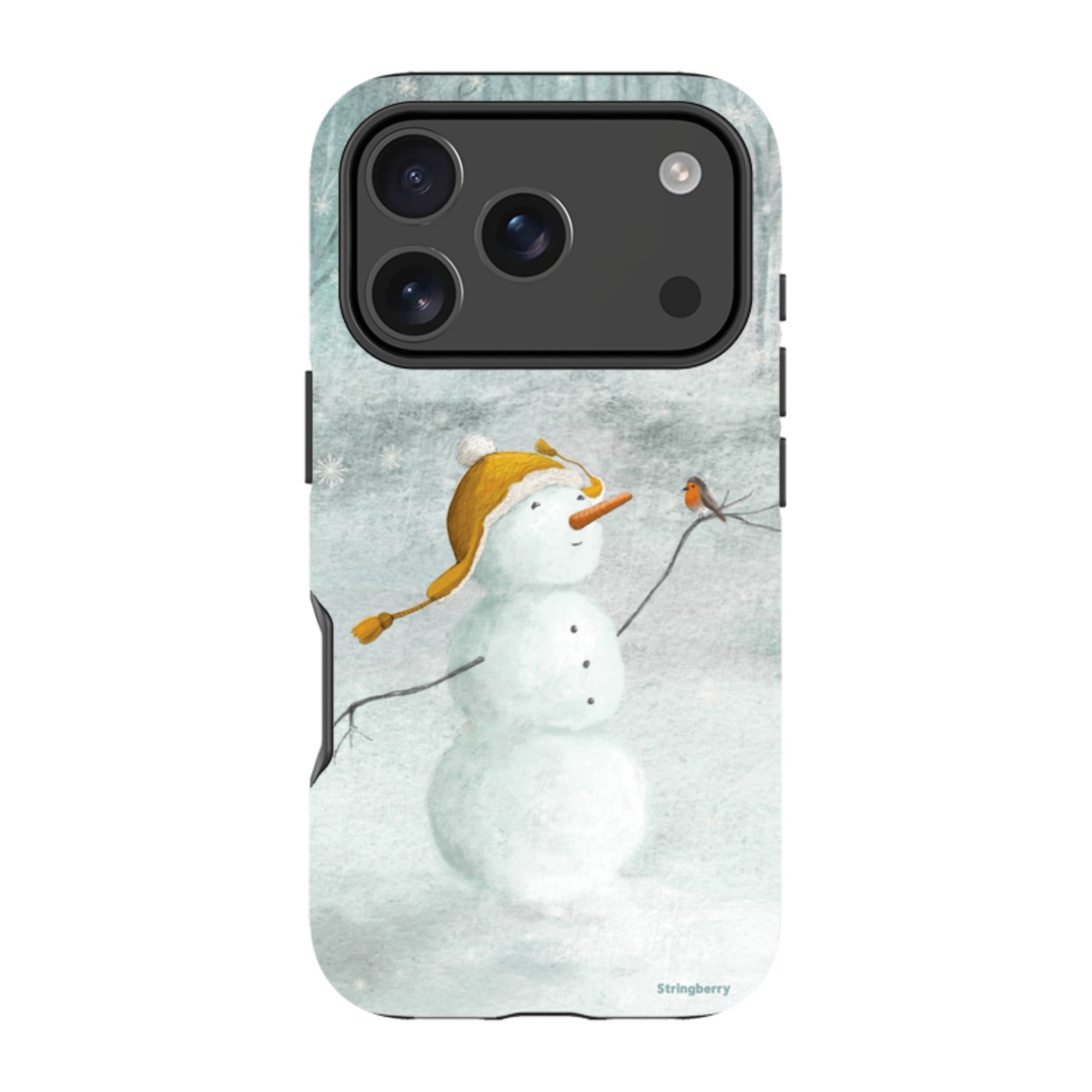 iPhone Tough Case - Snowman By Maja Lindberg