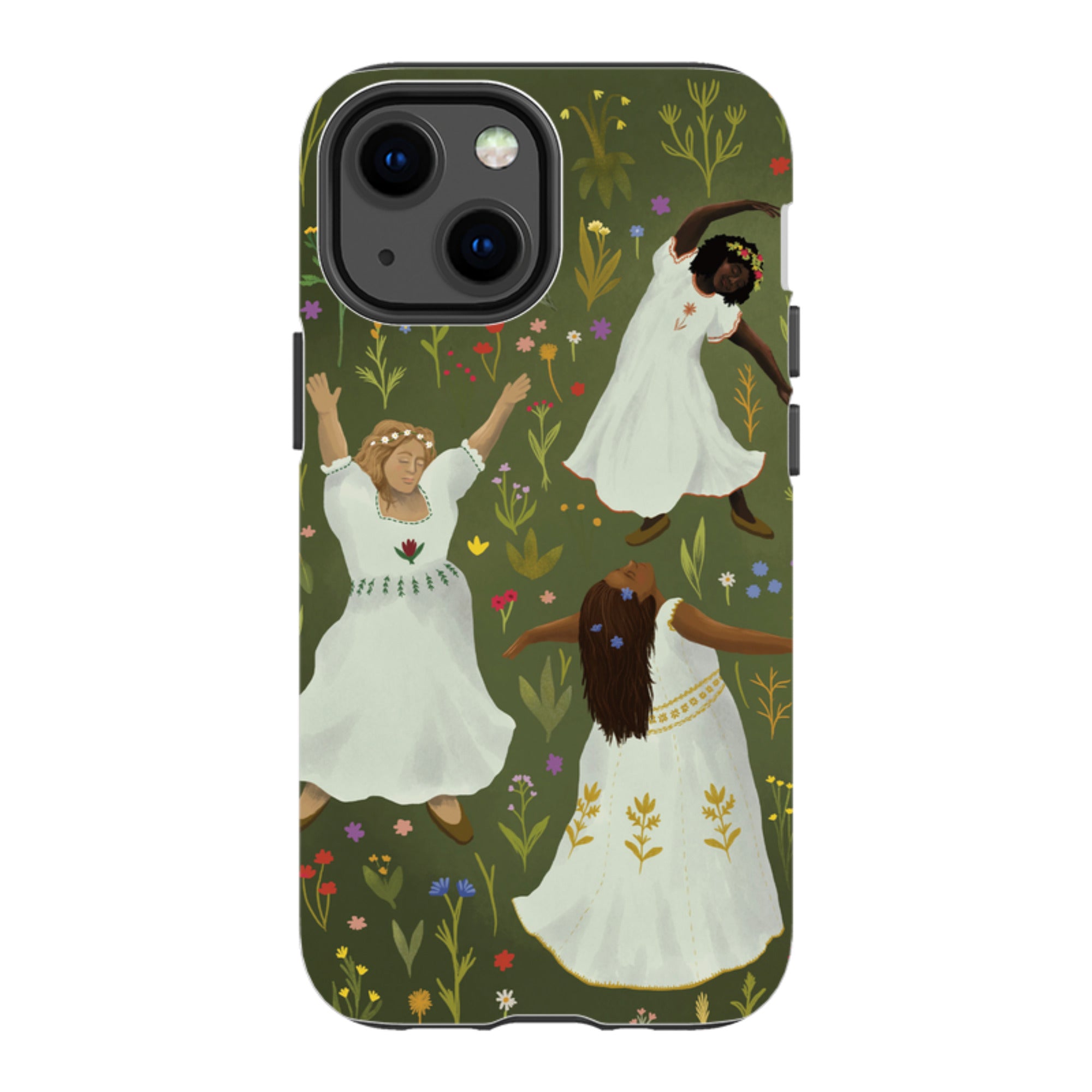 iPhone Tough Case - Folk Dance By Anna Stead