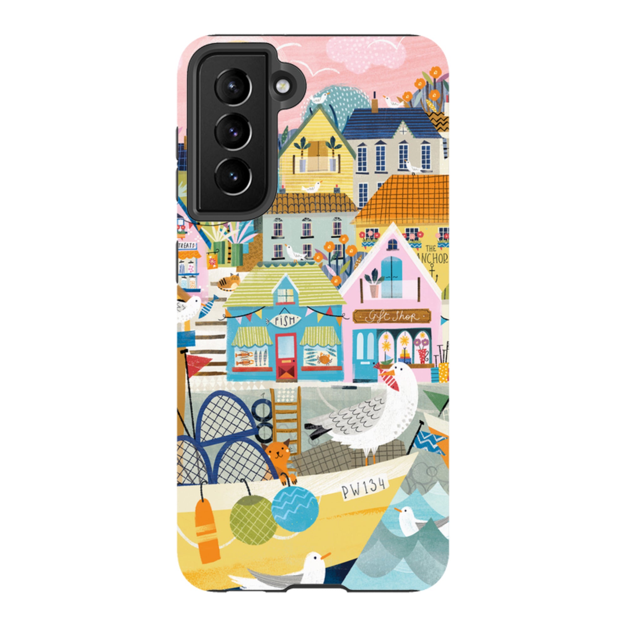Samsung Tough  Case - Harbour 2 By Ali Brookes