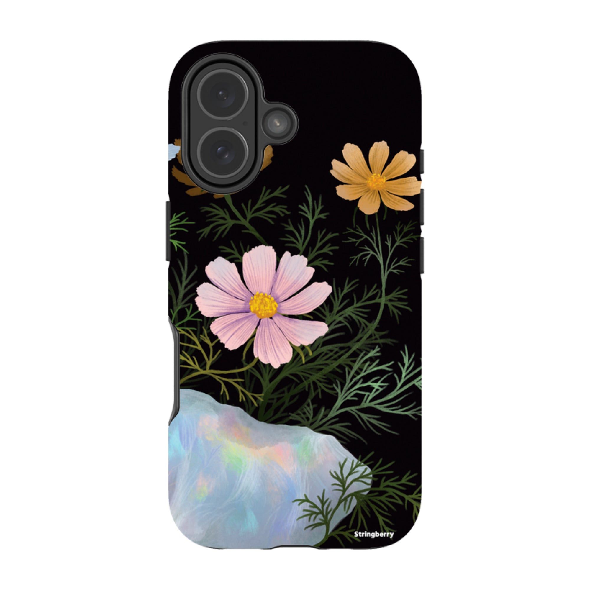 iPhone MagSafe Tough Case - Opal and Cosmos By Anna Stead