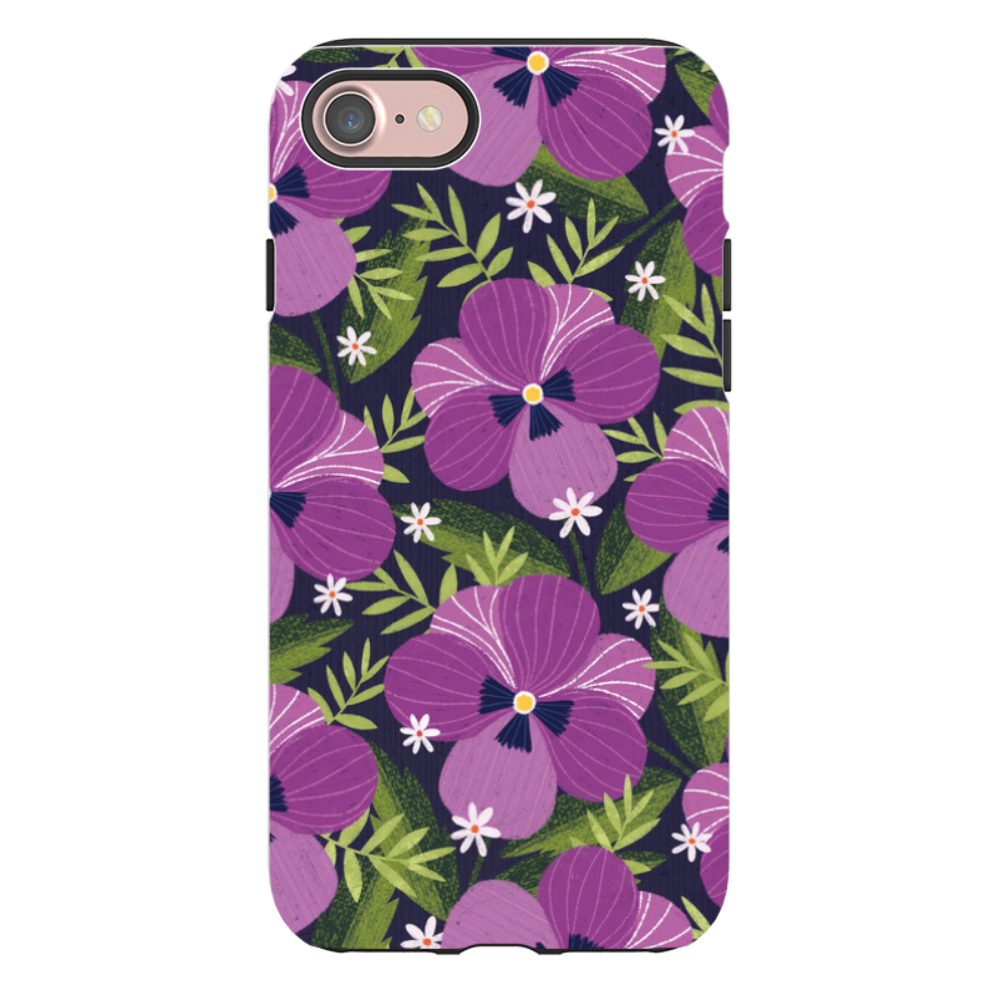 iPhone Tough Case - Pensees I By Ali Brookes