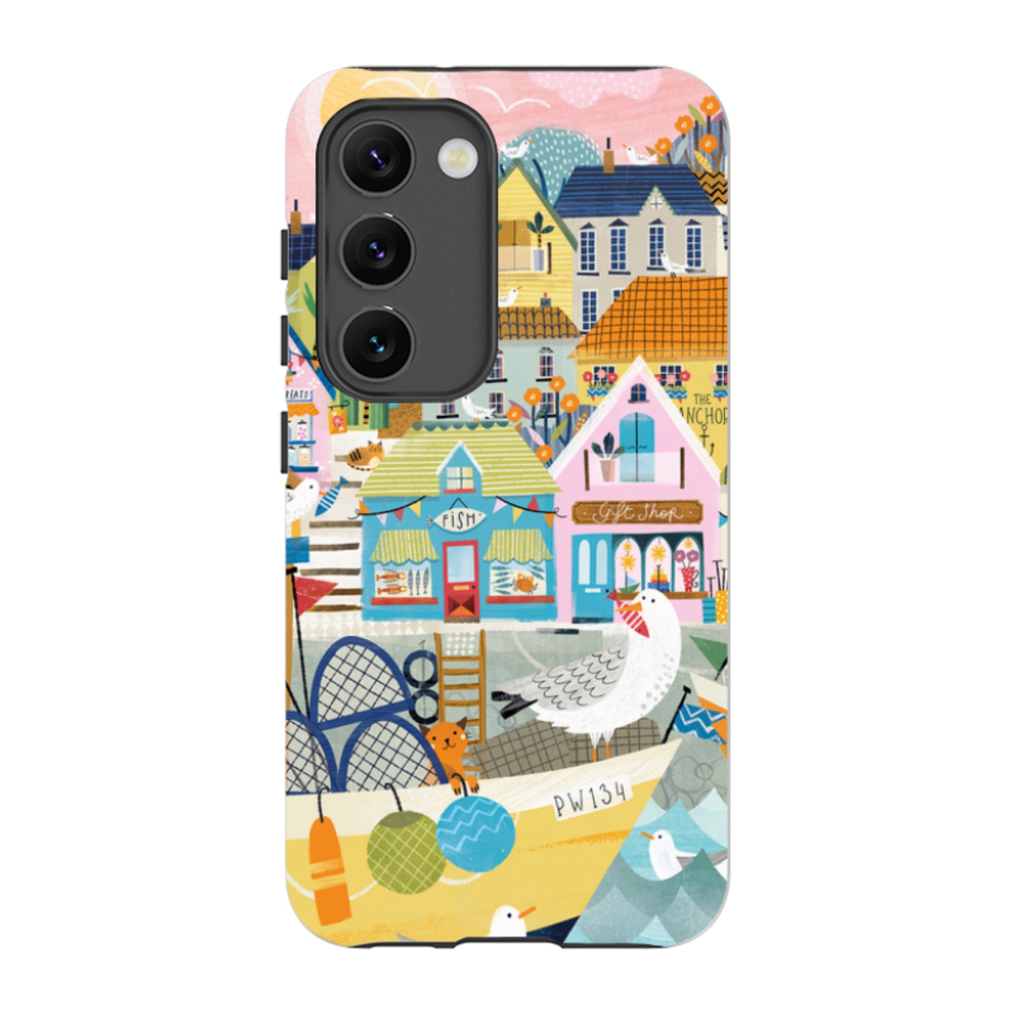 Samsung Tough  Case - Harbour 2 By Ali Brookes