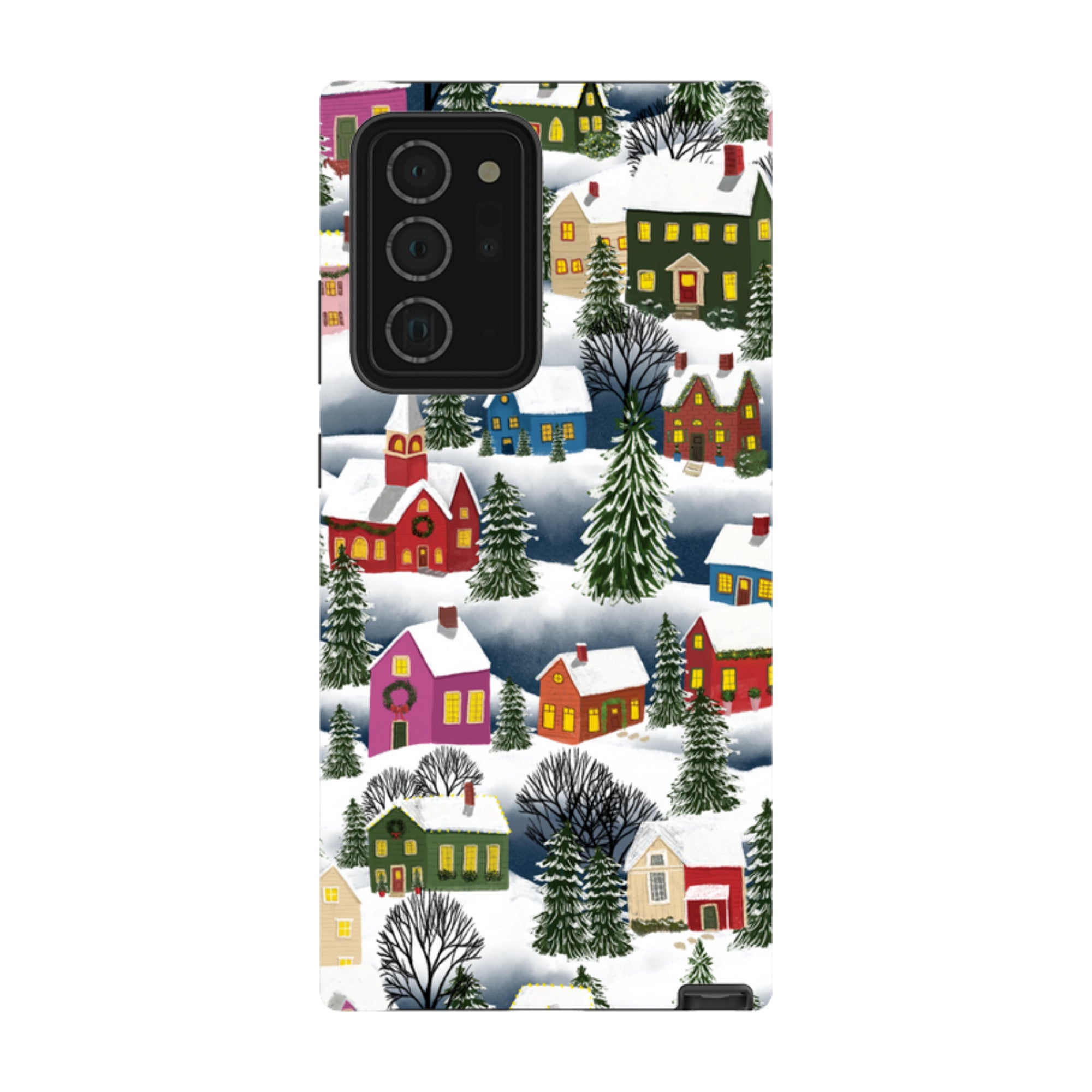 Samsung Tough Case - Advent Street Town By Abby Jacobs