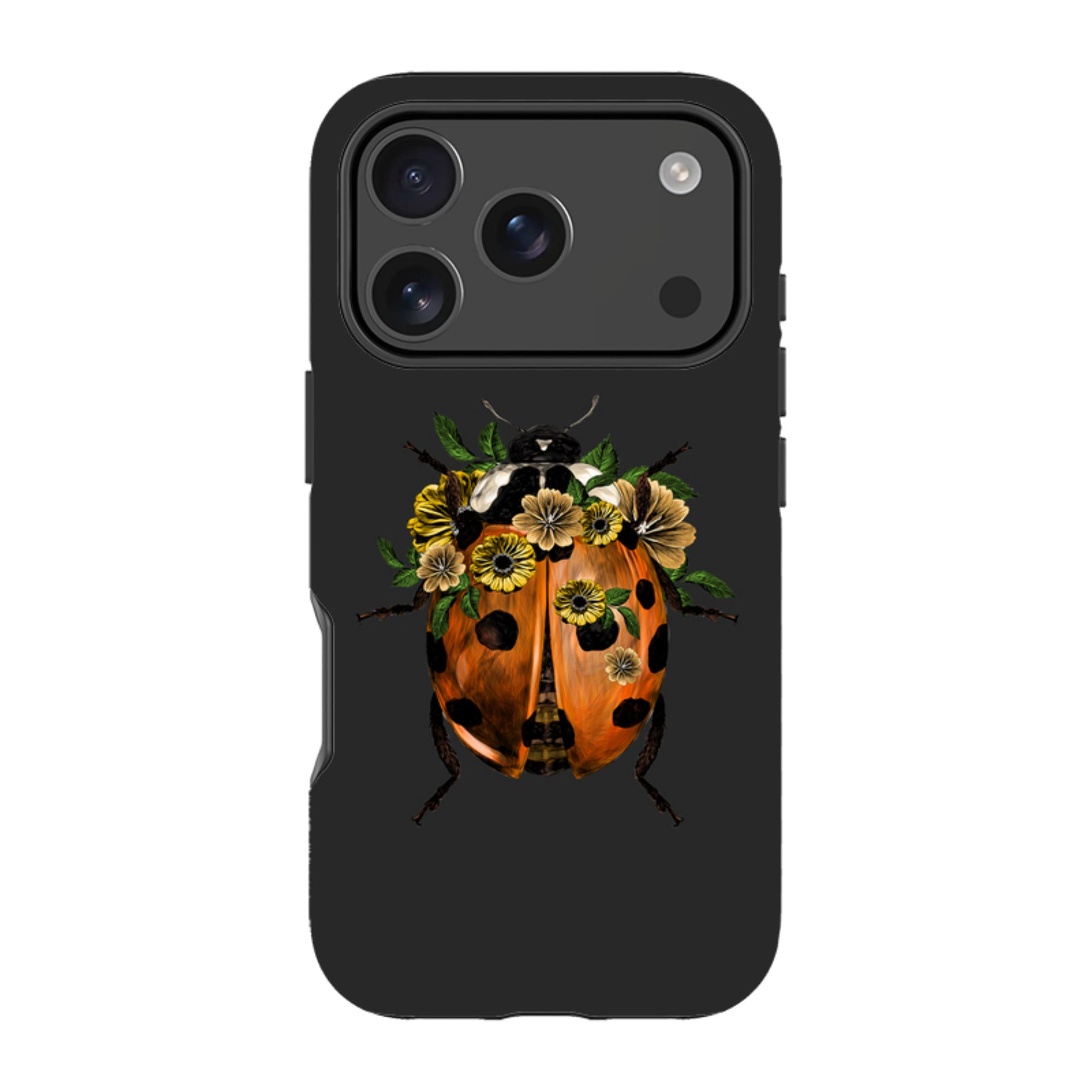 iPhone Tough Case - Ladybug Dark