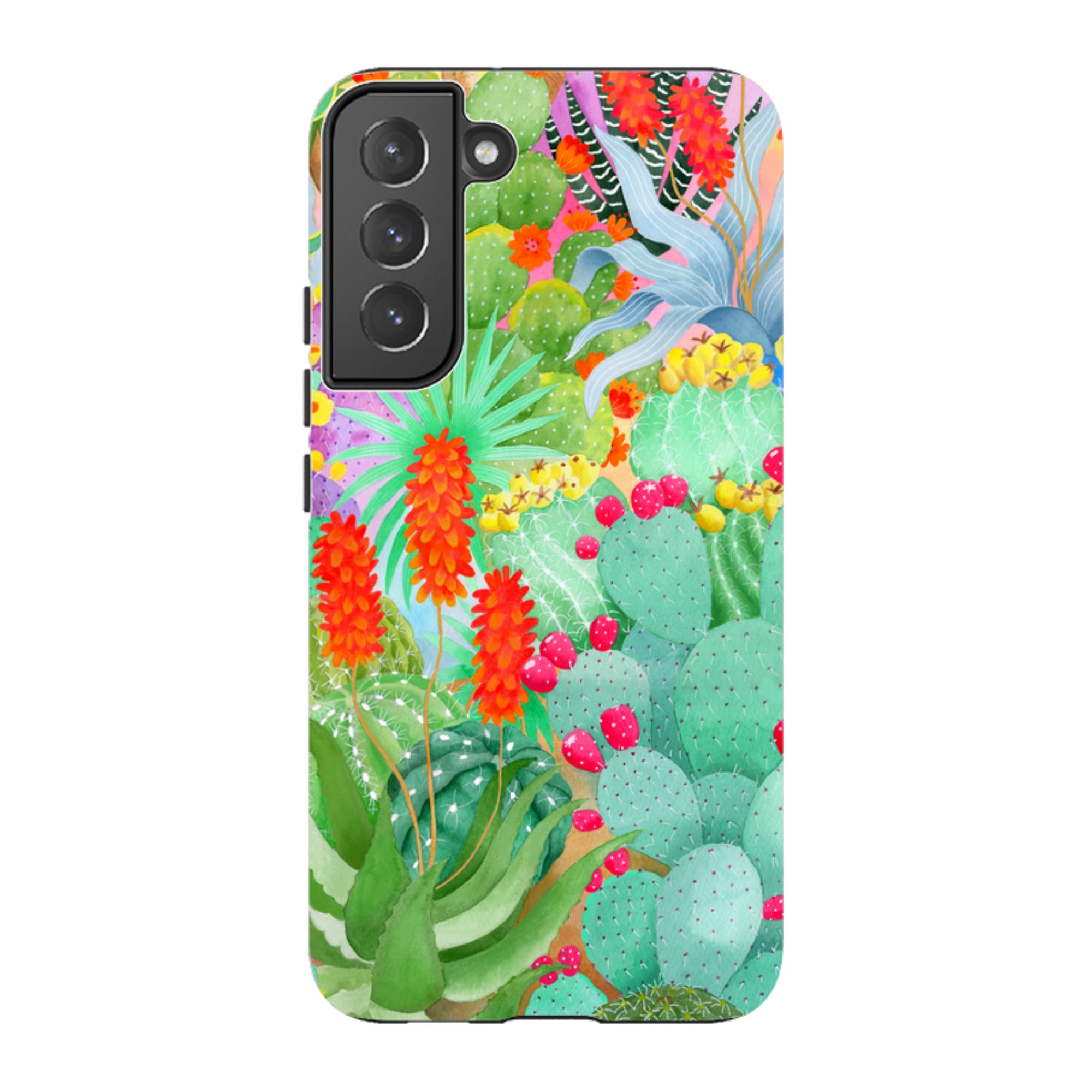 Samsung Tough Case - Cactus By Bex Parkin