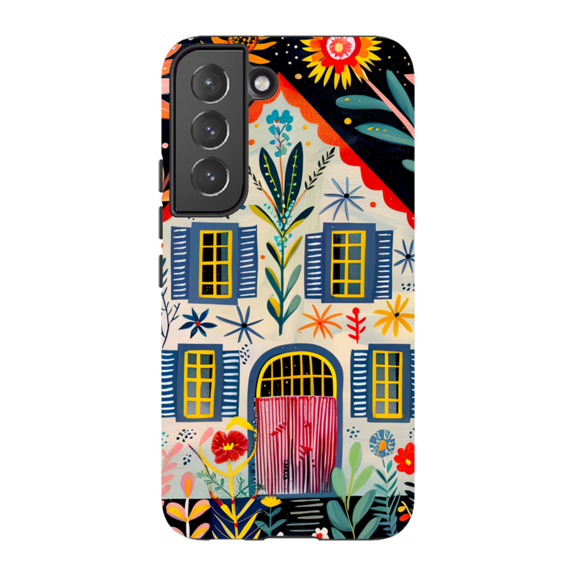 Samsung Tough Case - Folk Art House X