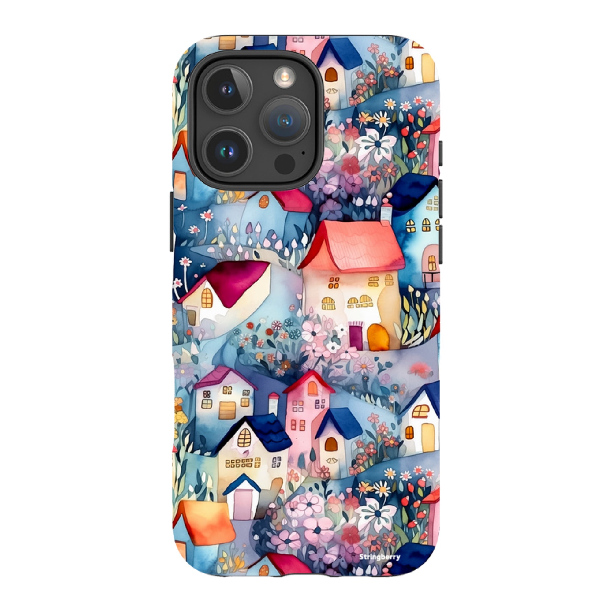 iPhone MagSafe Tough Case - Fairy Houses II