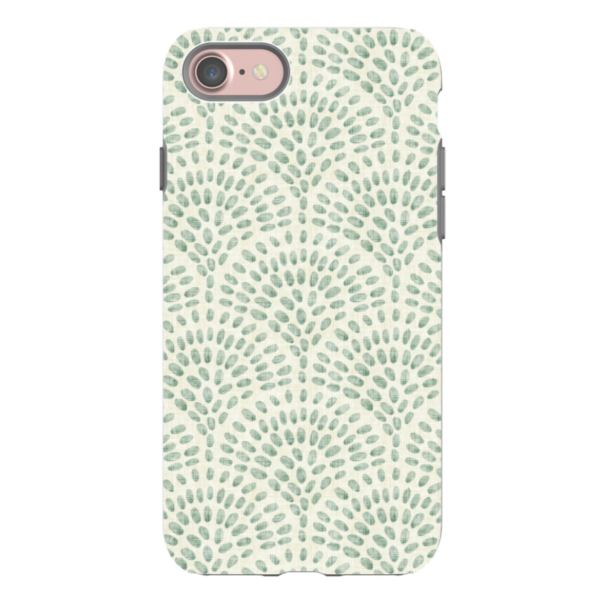 iPhone Tough Case - Scallop - Sage By Katherine Quinn