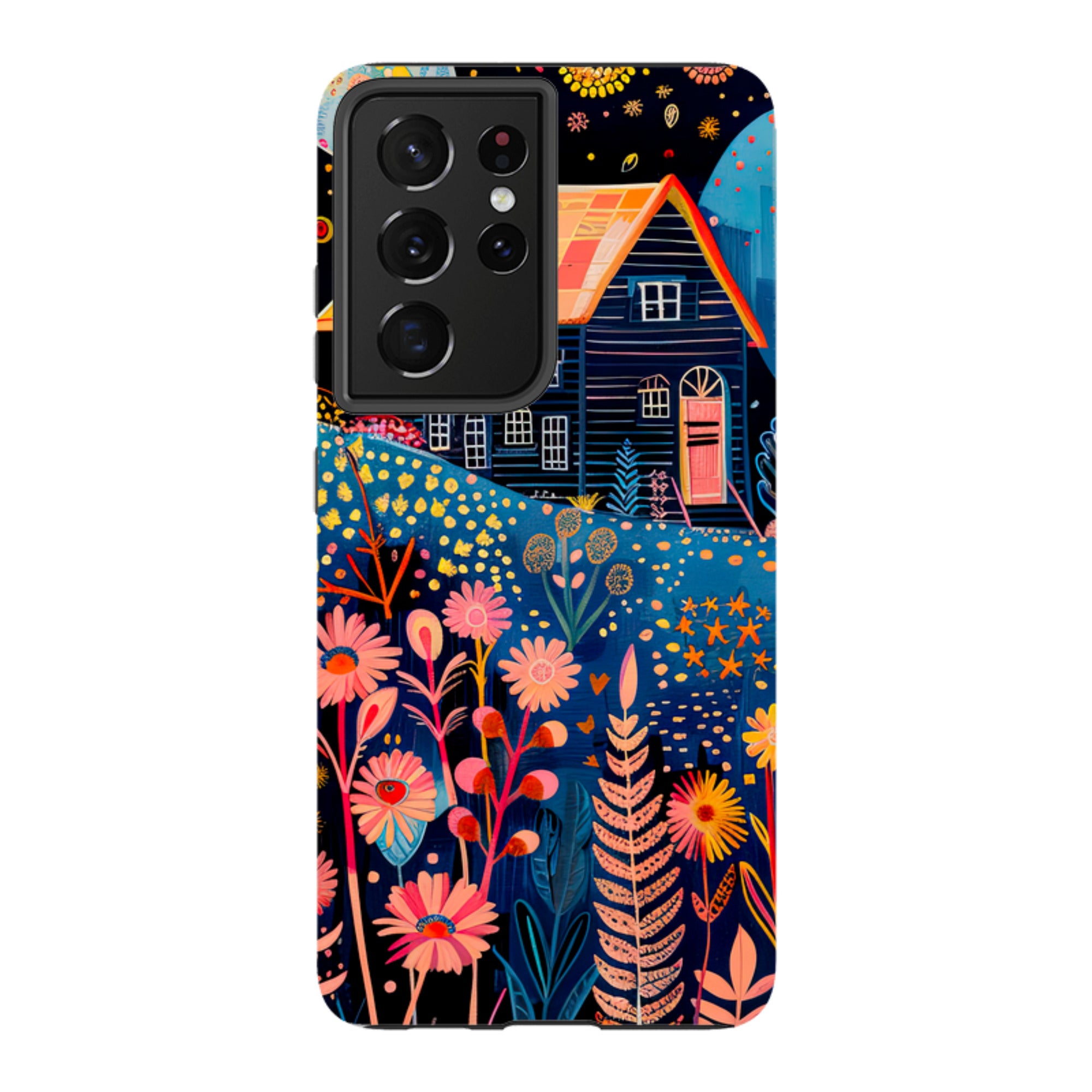 Samsung Tough Case - Folk Art House V
