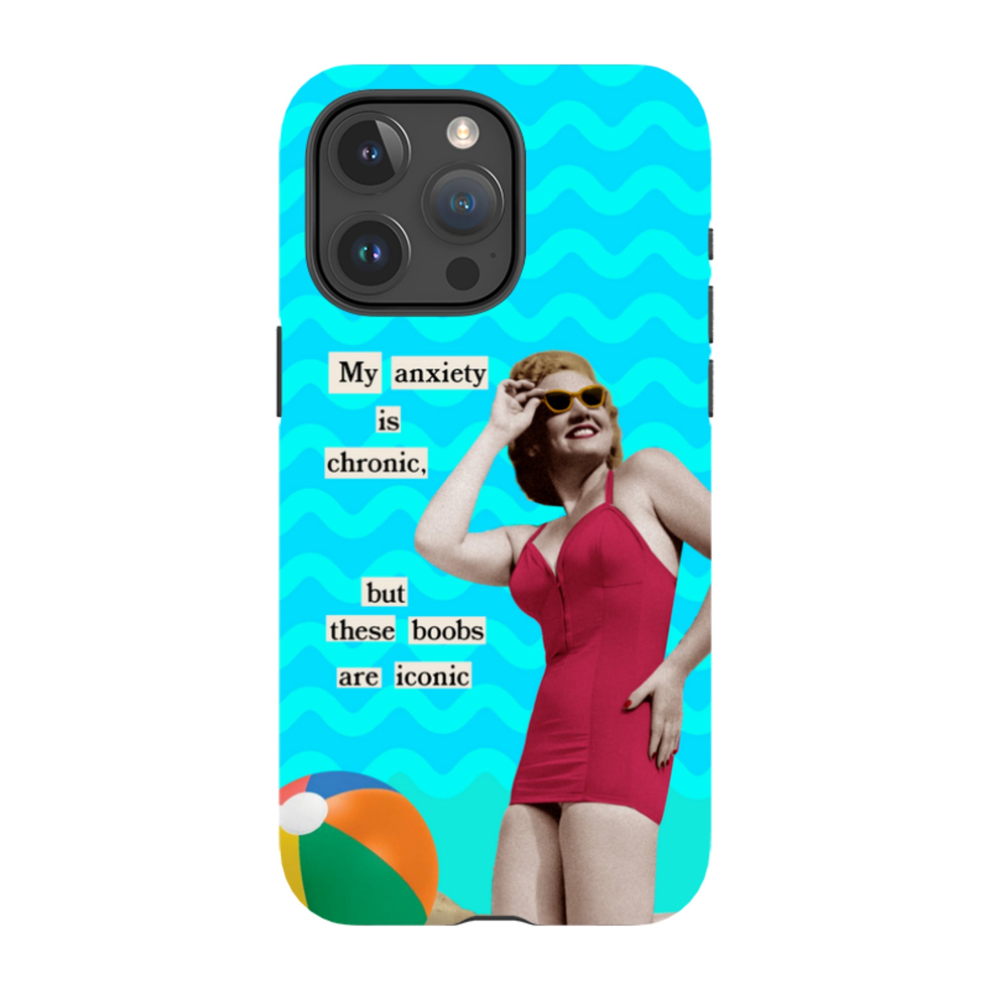 iPhone Tough Case - Boobs By Clare Jordan