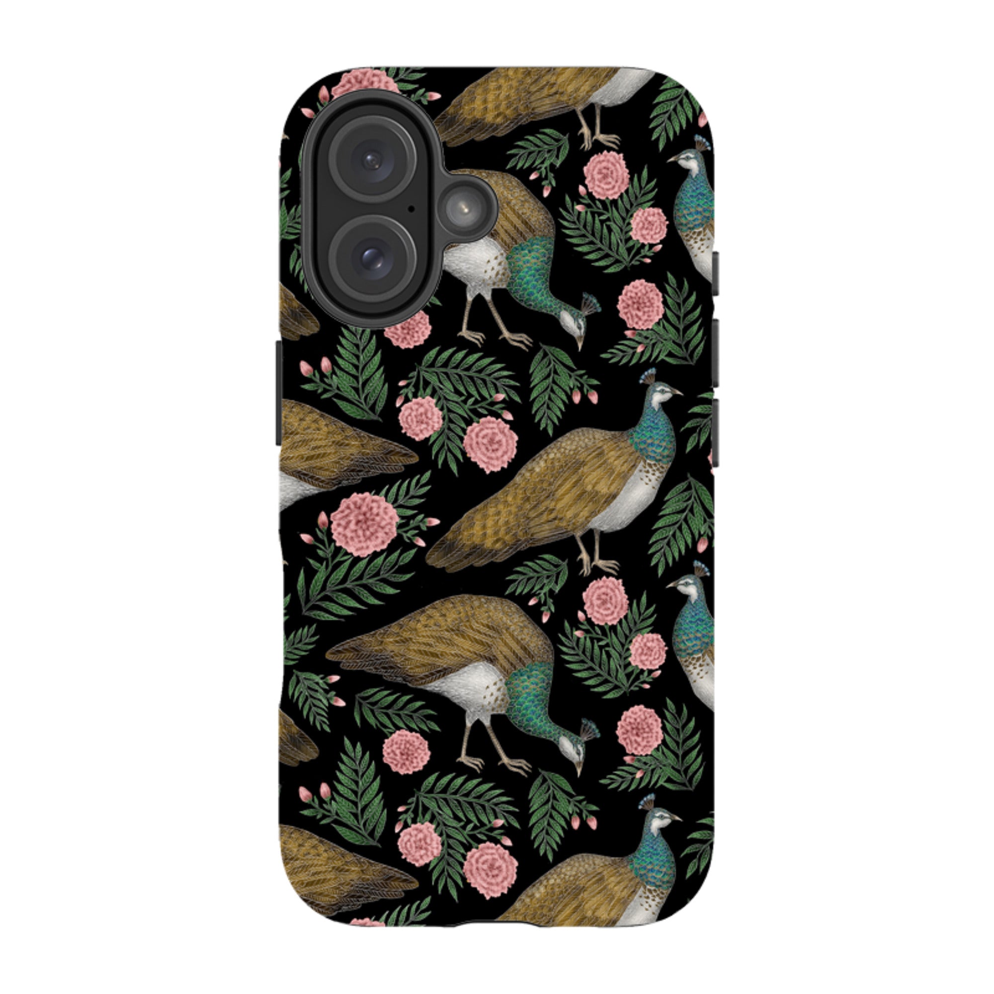 iPhone Tough Case - Peahen By Catherine Rowe