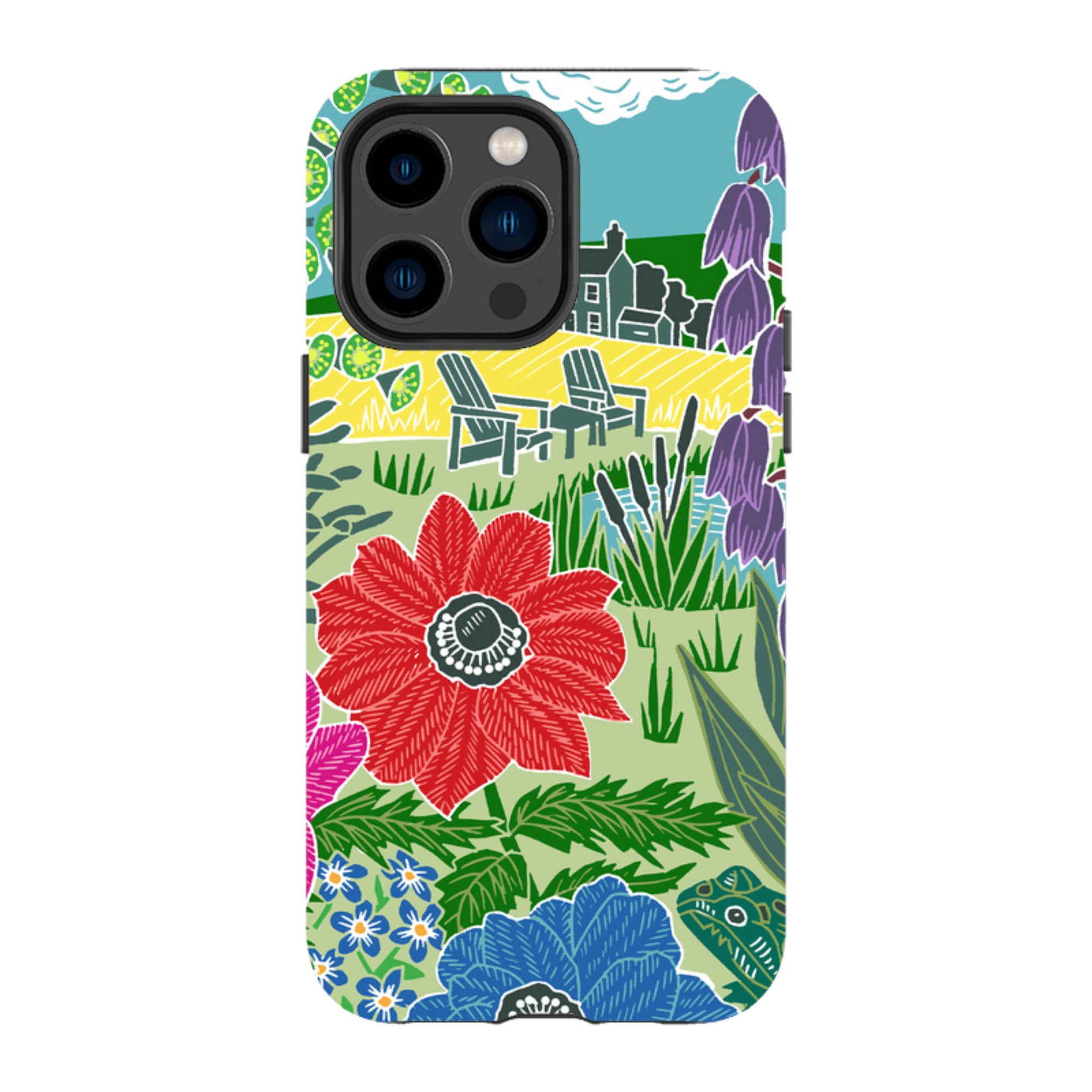 iPhone Tough Case - Camassias By kate Heiss