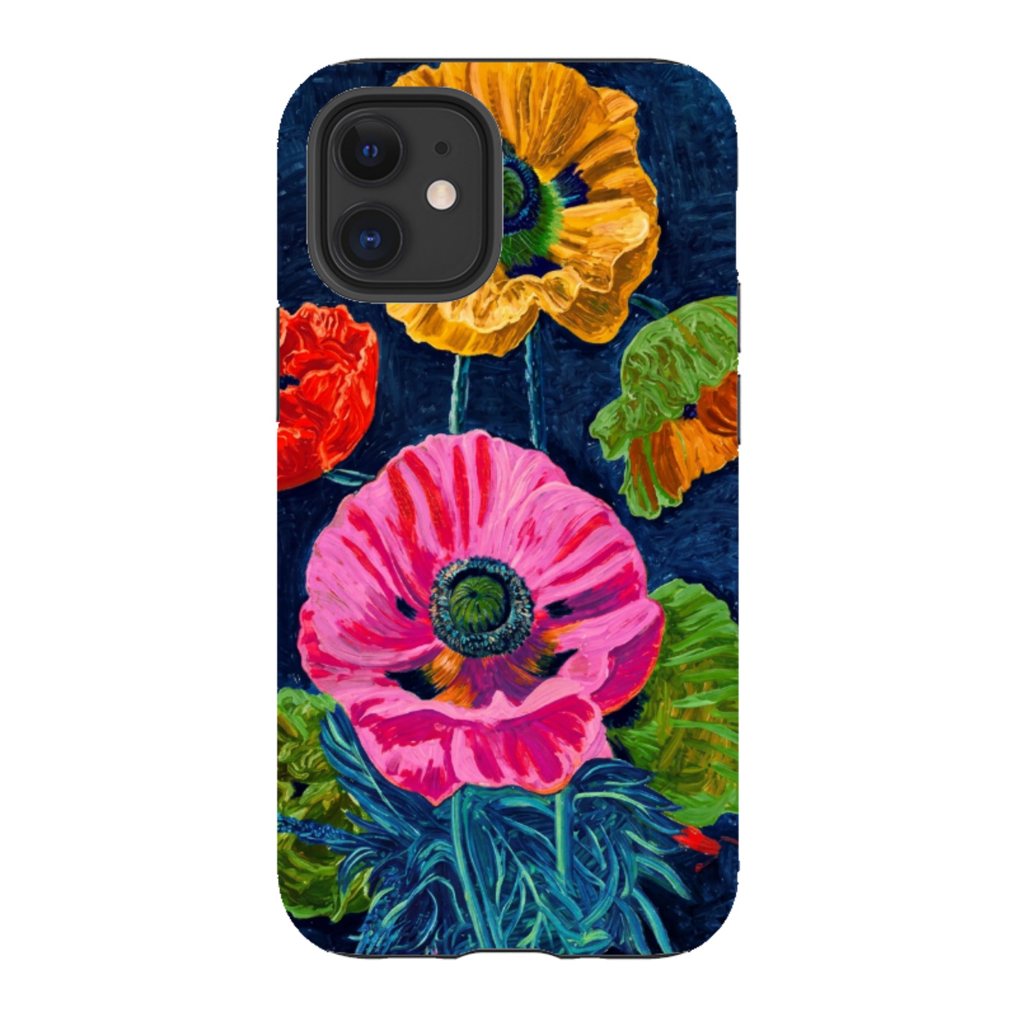 iPhone Tough Case - Kisling Poppy Blue