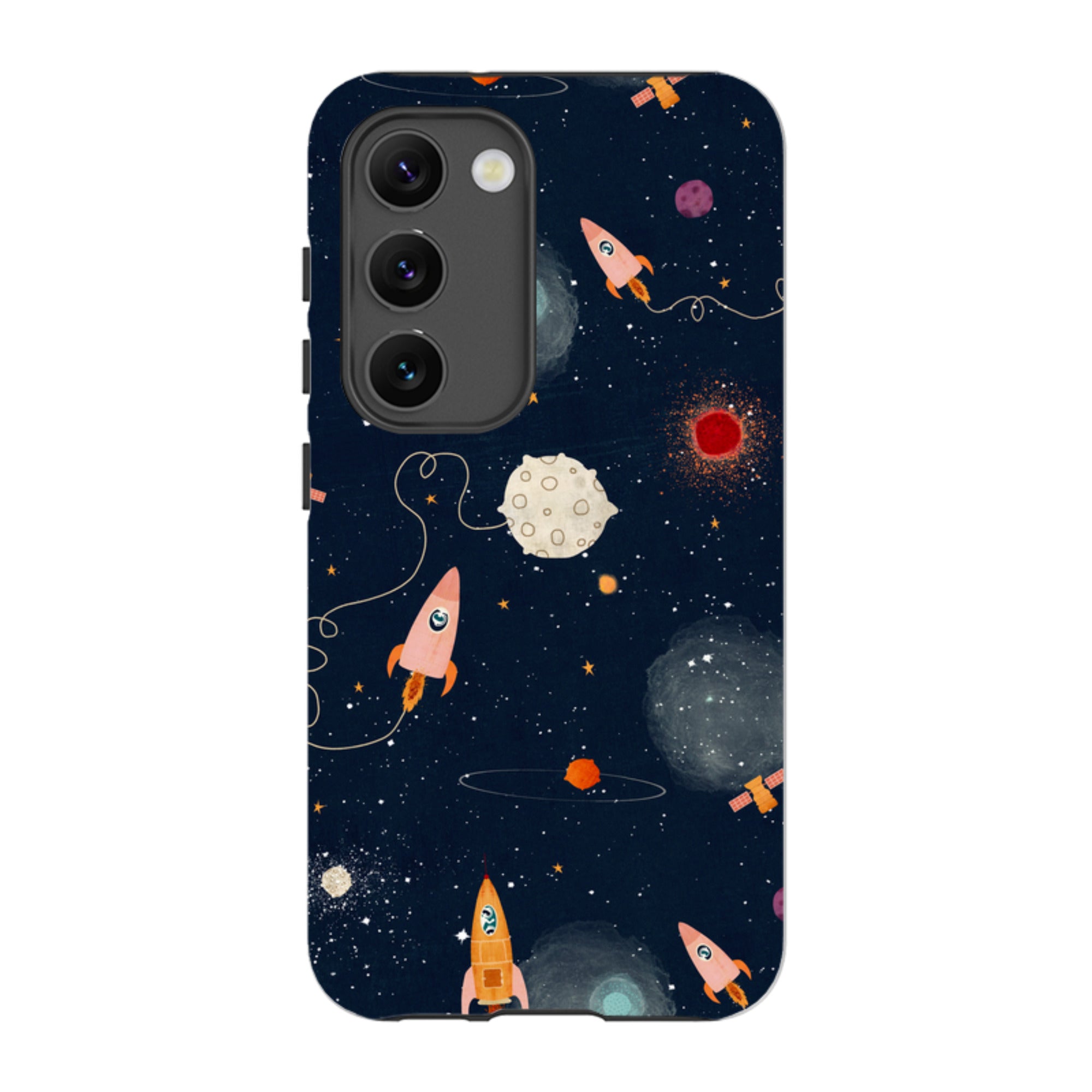 Samsung Tough Case - Rockets Midnight By Katherine Quinn