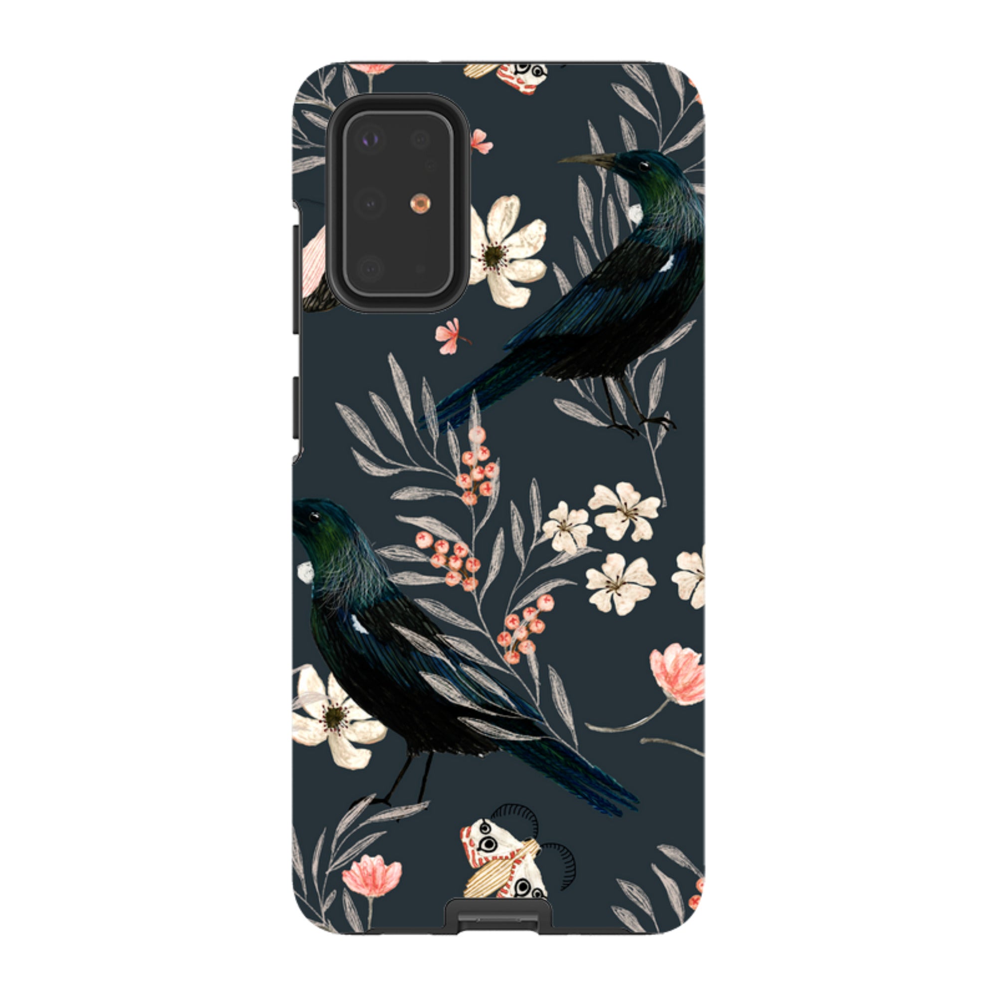 Samsung Tough Case - Moths And Tuis By Katherine Quinn