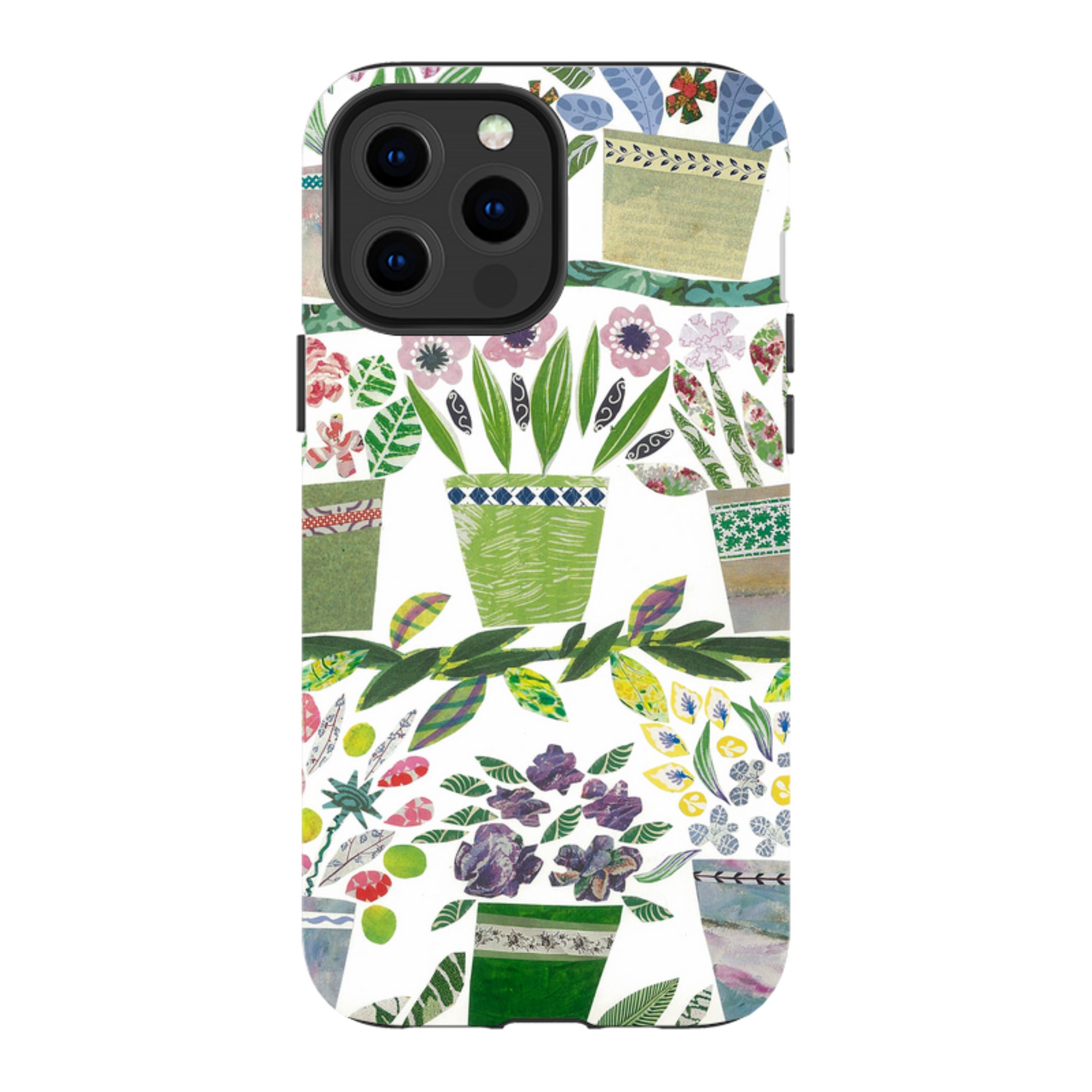 iPhone Tough Case - Flowerpots By Jane Robbins