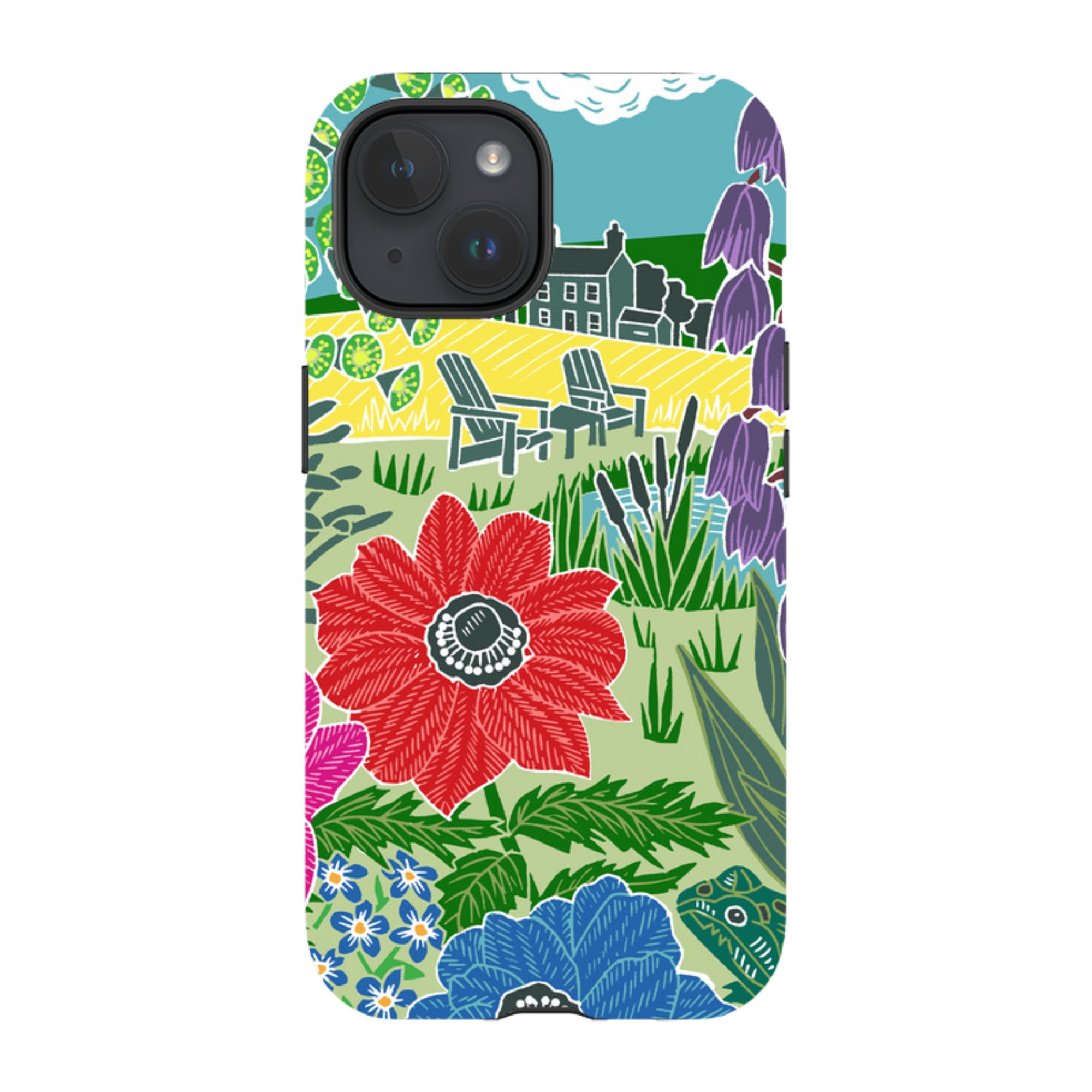 iPhone Tough Case - Camassias By kate Heiss