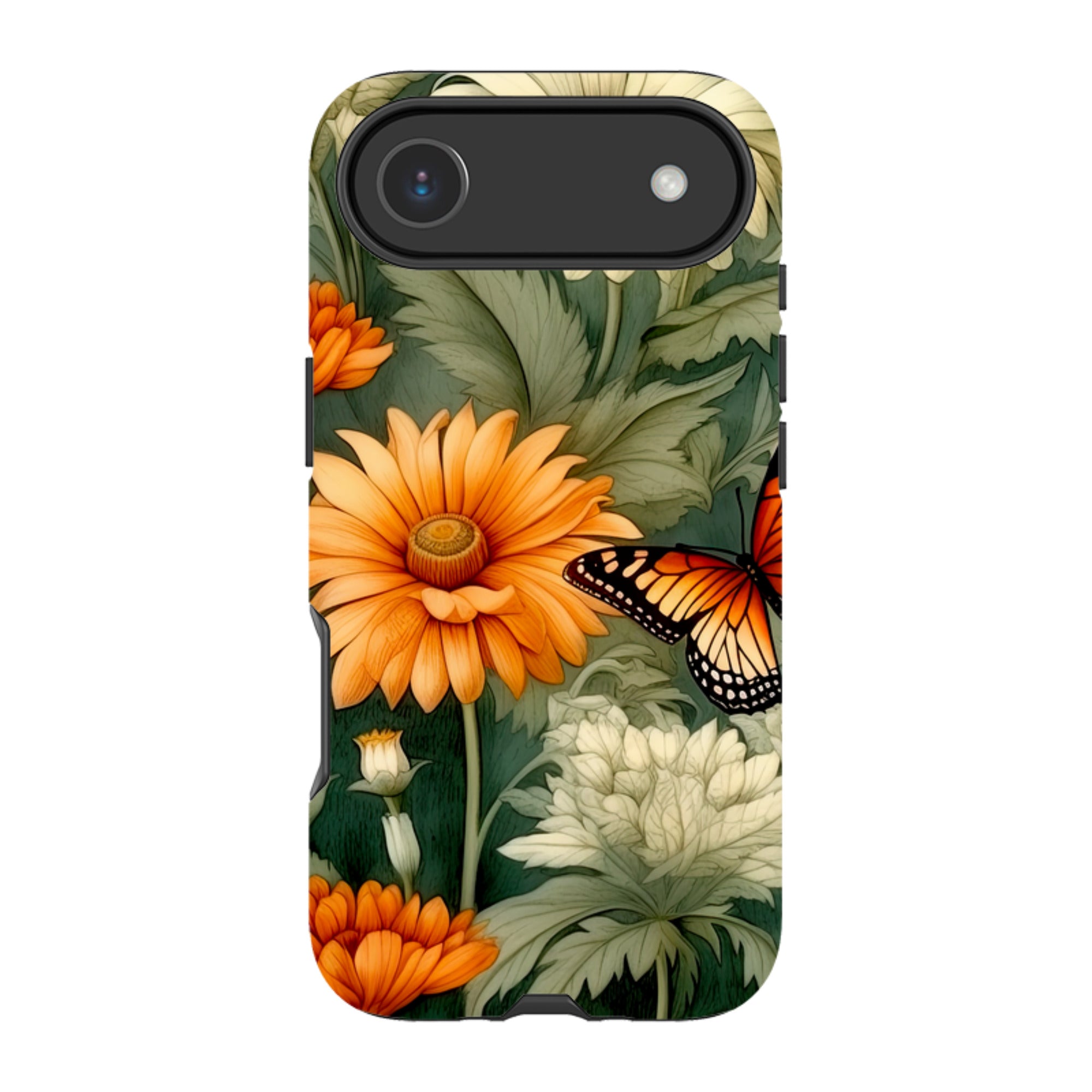 iPhone MagSafe Tough Case - Butterfly Daisies IV