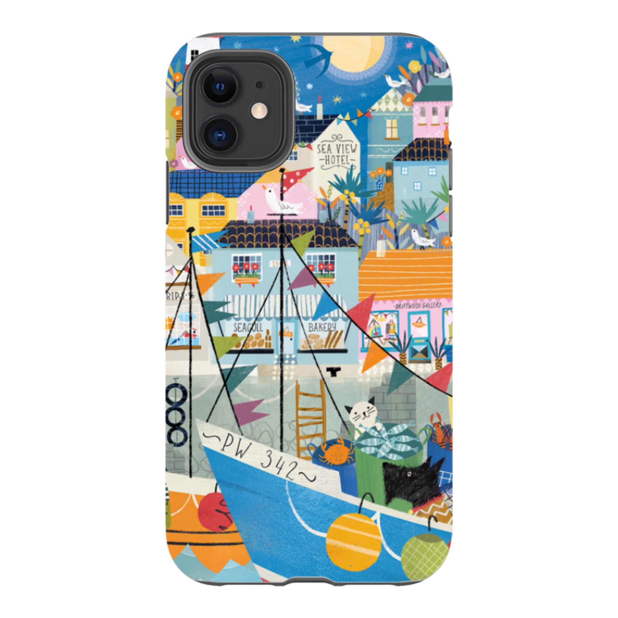 iPhone Case - Night Harbour 1 By Ali Brookes