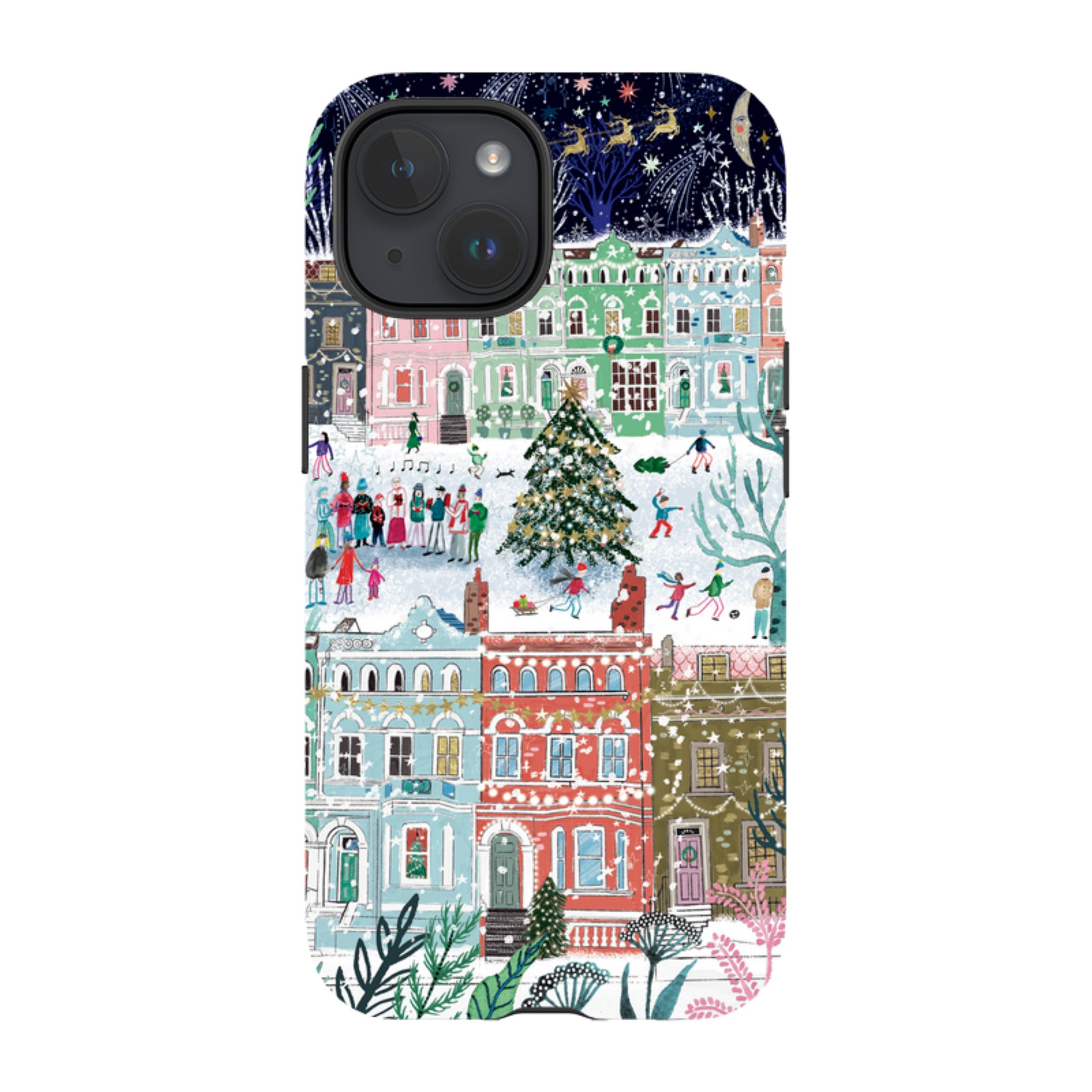 iPhone Tough Case - Winter In Notting Hill By Emma Frances Grant