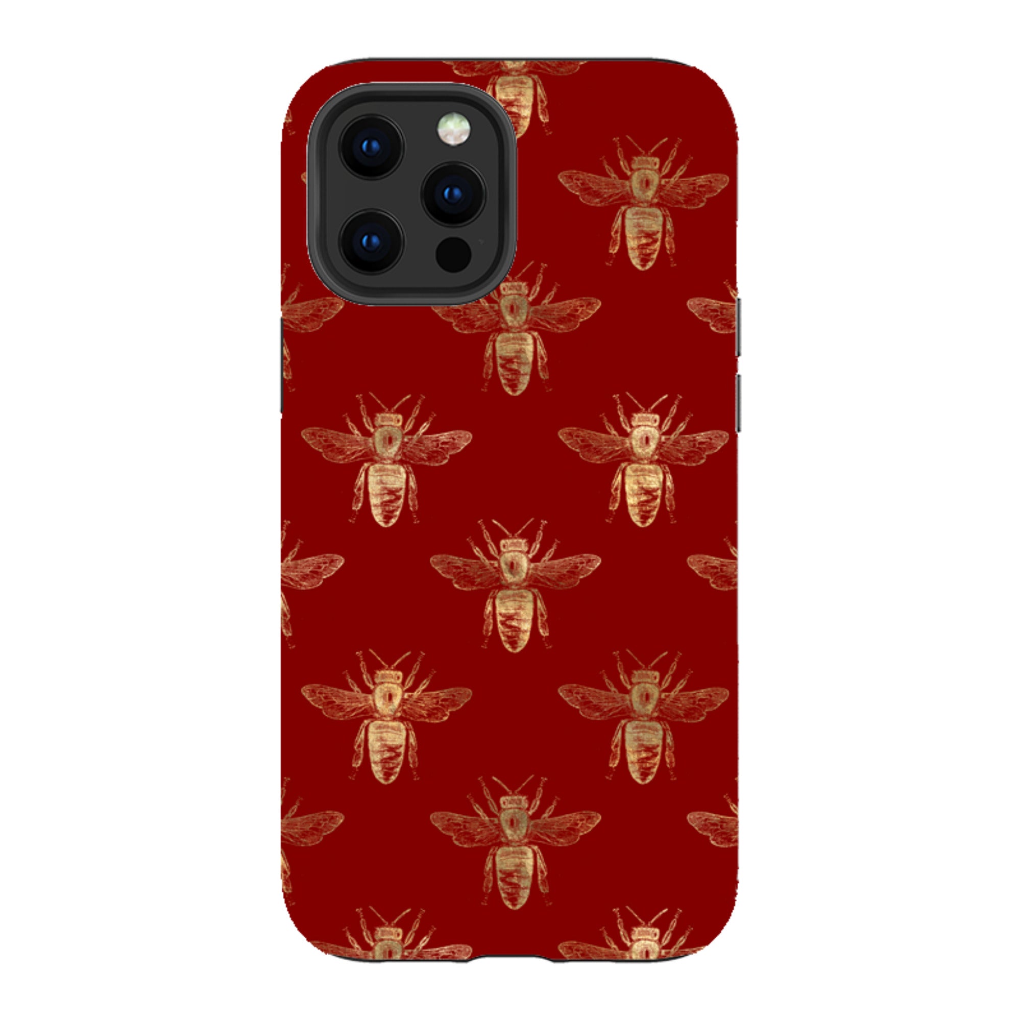 iPhone Tough Case - Red Bees