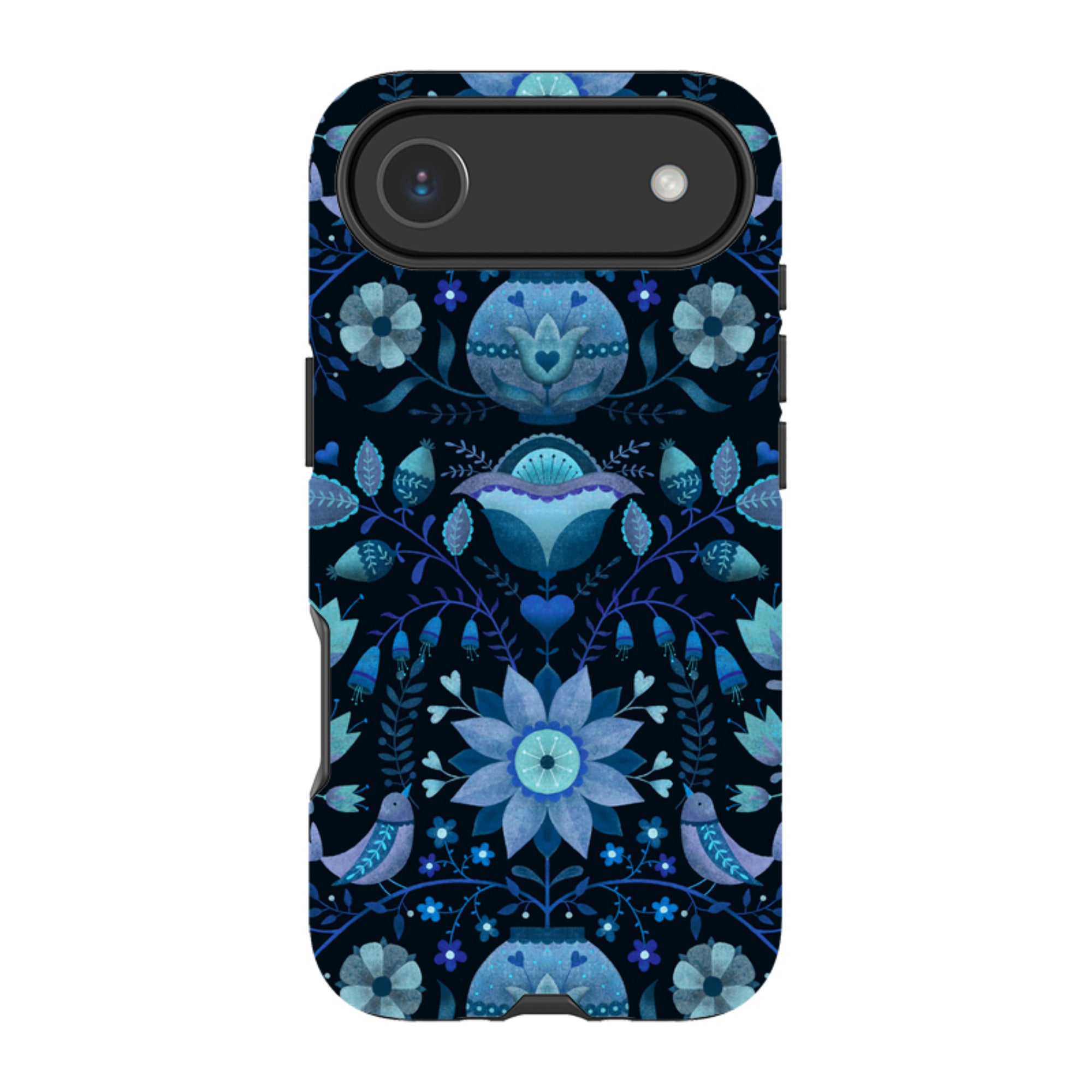 iPhone MagSafe Tough Case -  Blue Folk By Suzy Taylor