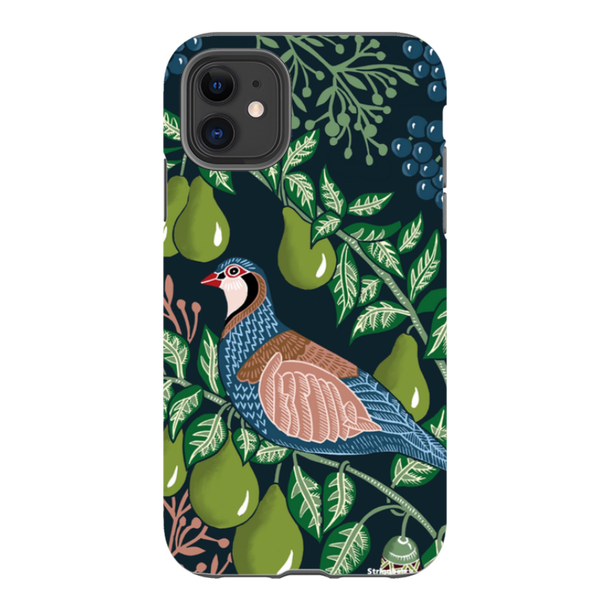 iPhone Tough Case - Partridge In Pear Tree By Kate Heiss