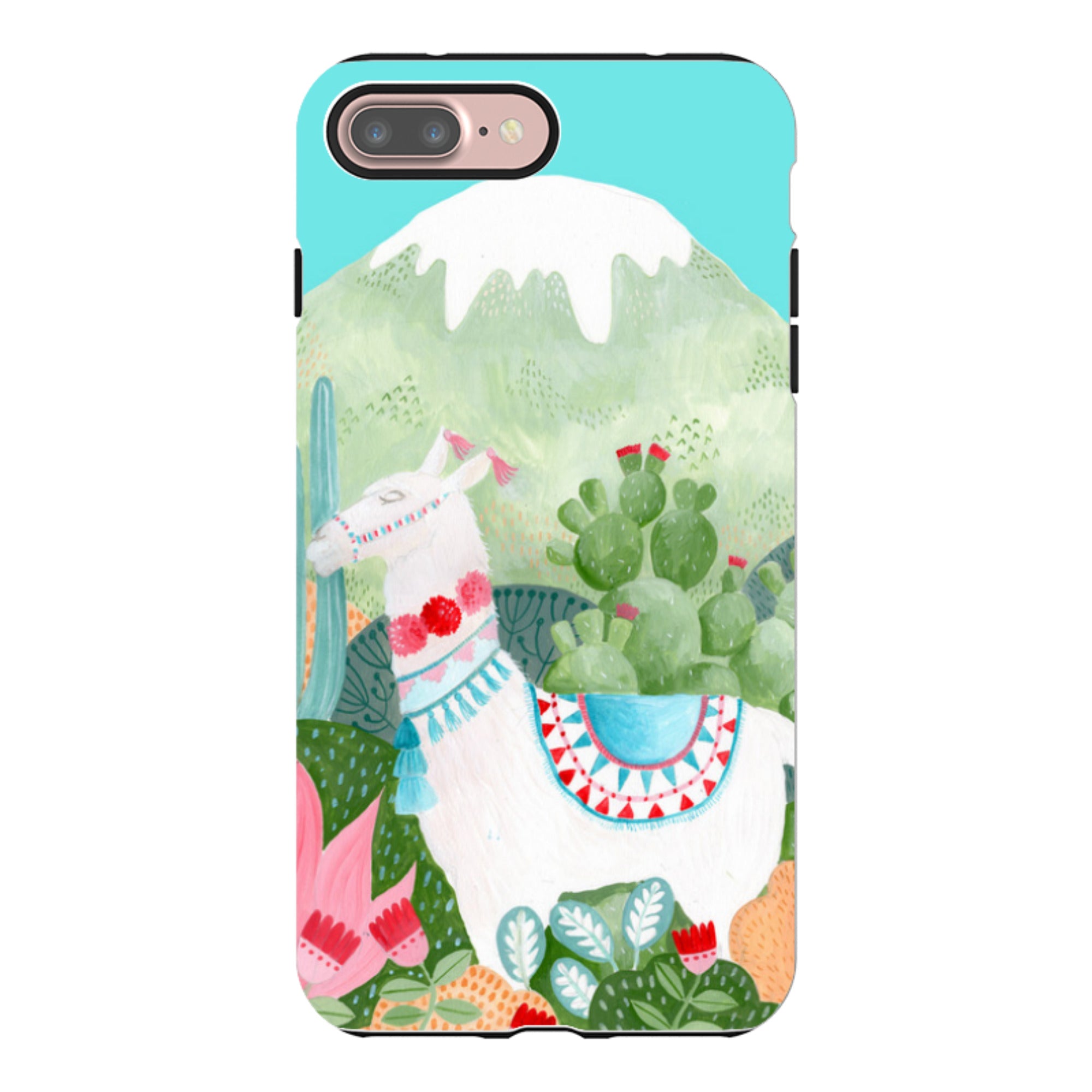 iPhone Tough Case - Llama By Bex Parkin