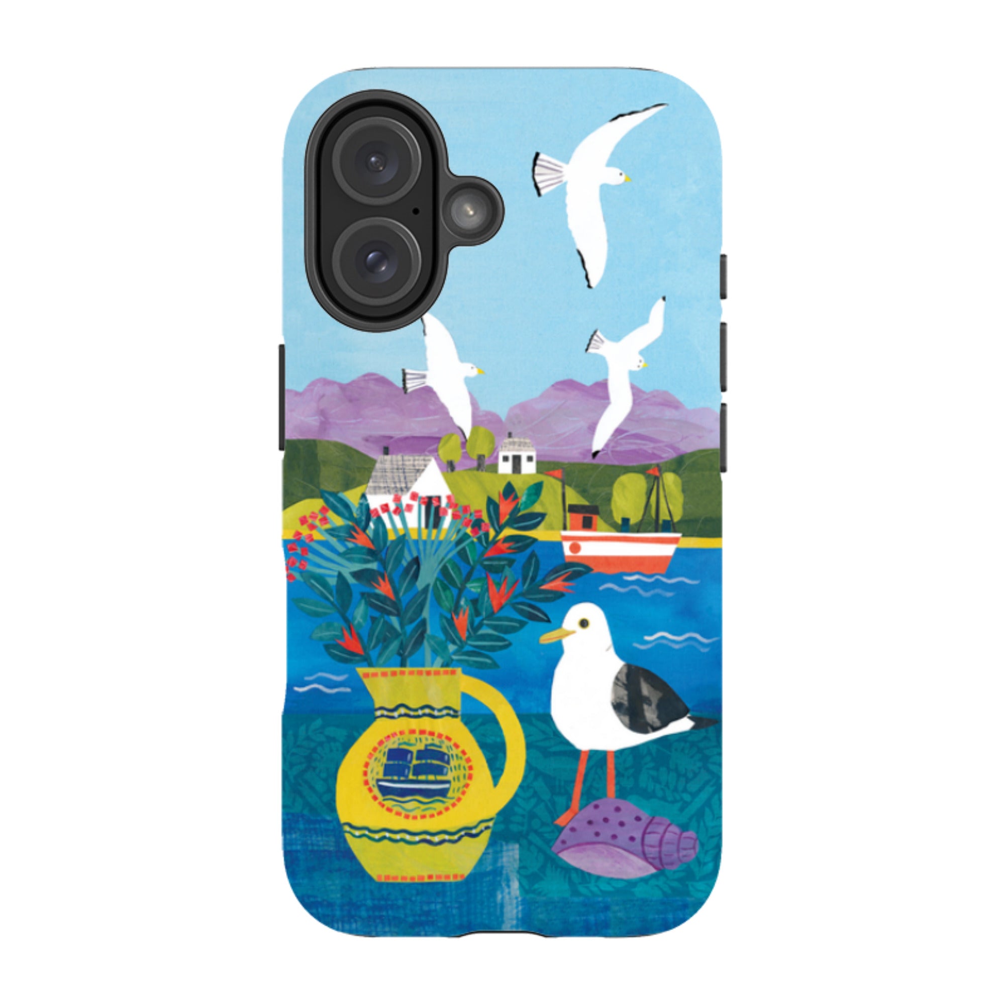 iPhone MagSafe Tough Case - Seagulls By Tracey English