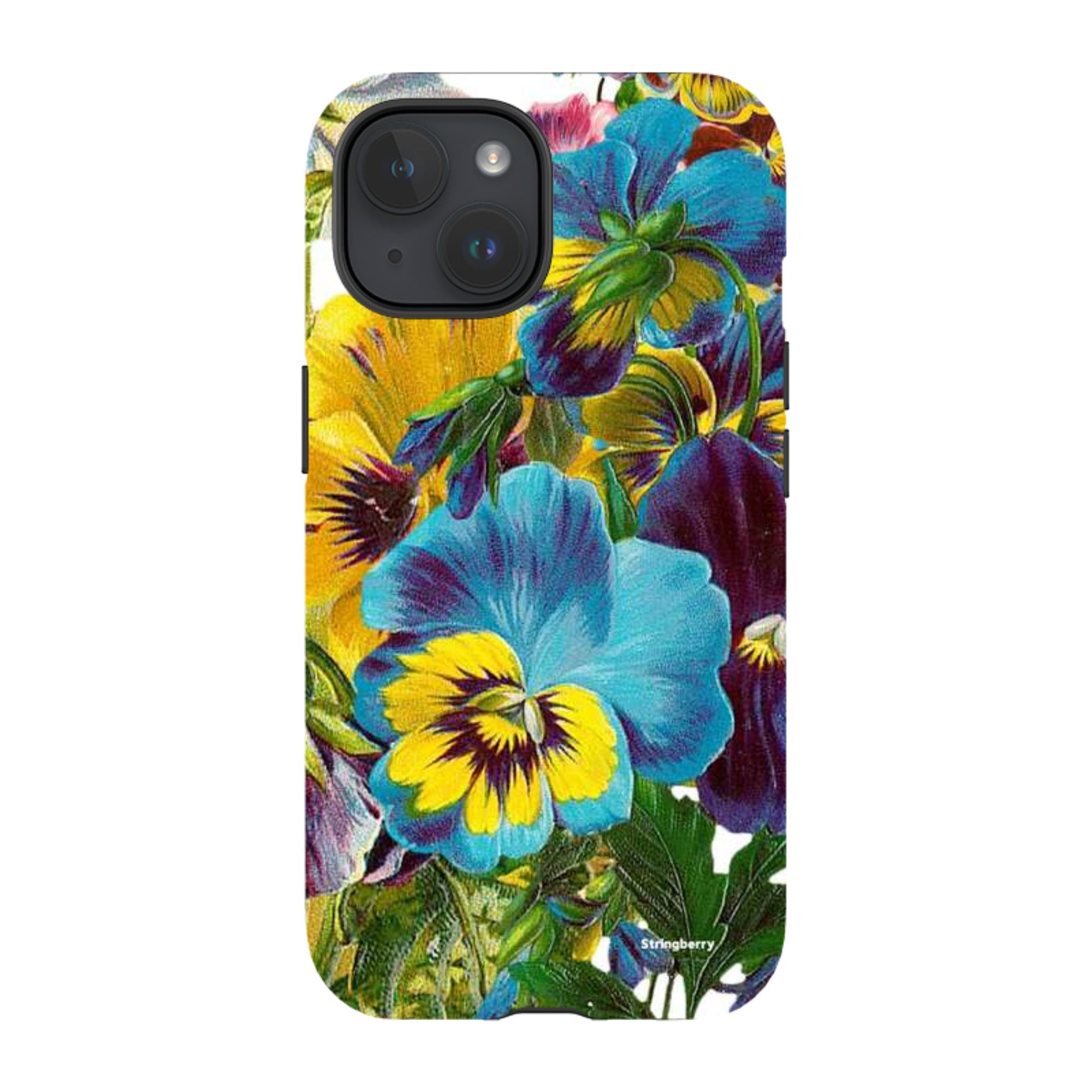 iPhone Tough Case - Blue Garden