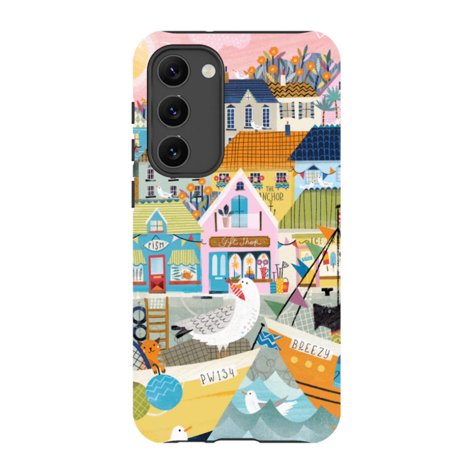Samsung Tough  Case - Harbour 1 By Ali Brookes