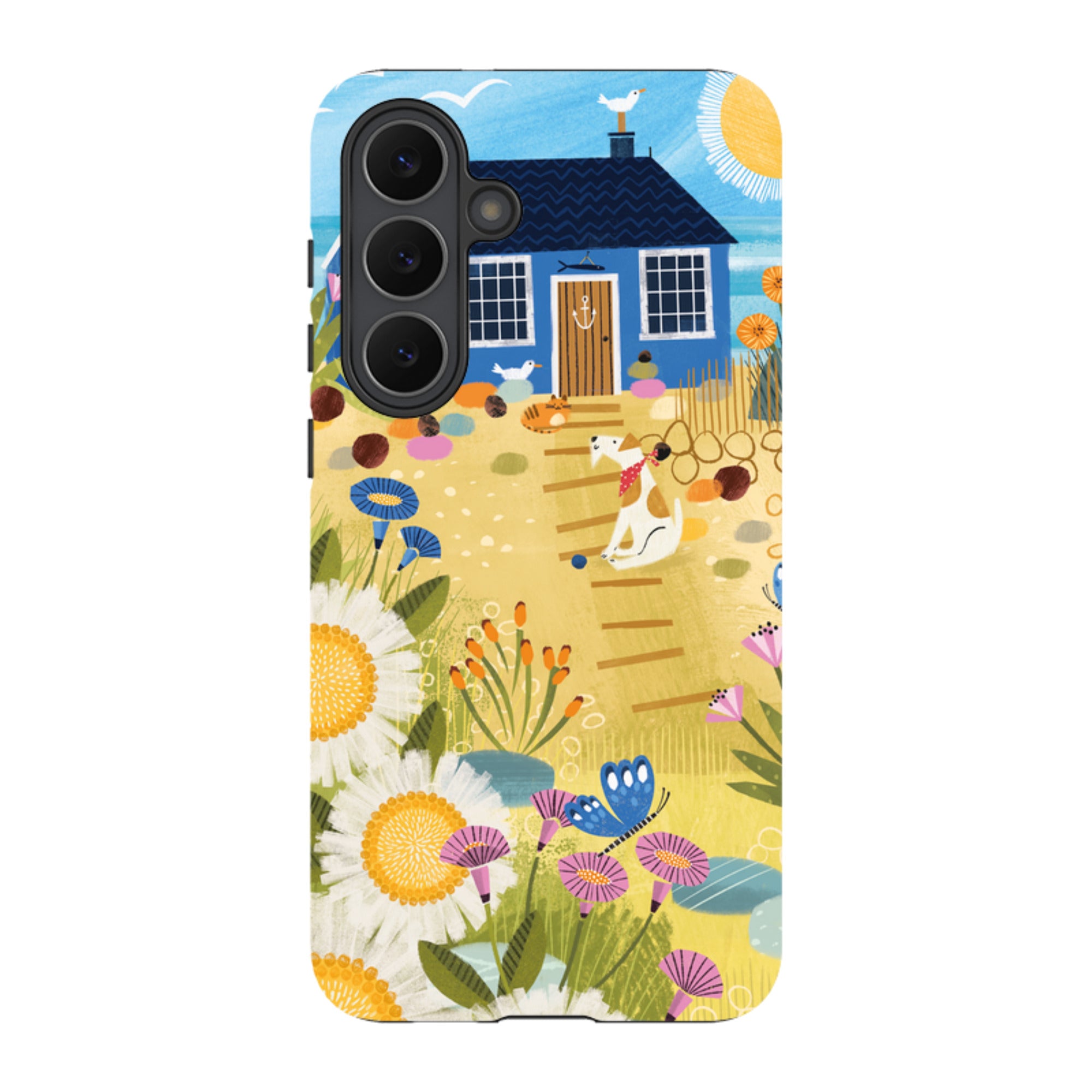 Samsung Tough  Case - Beach House By Ali Brookes