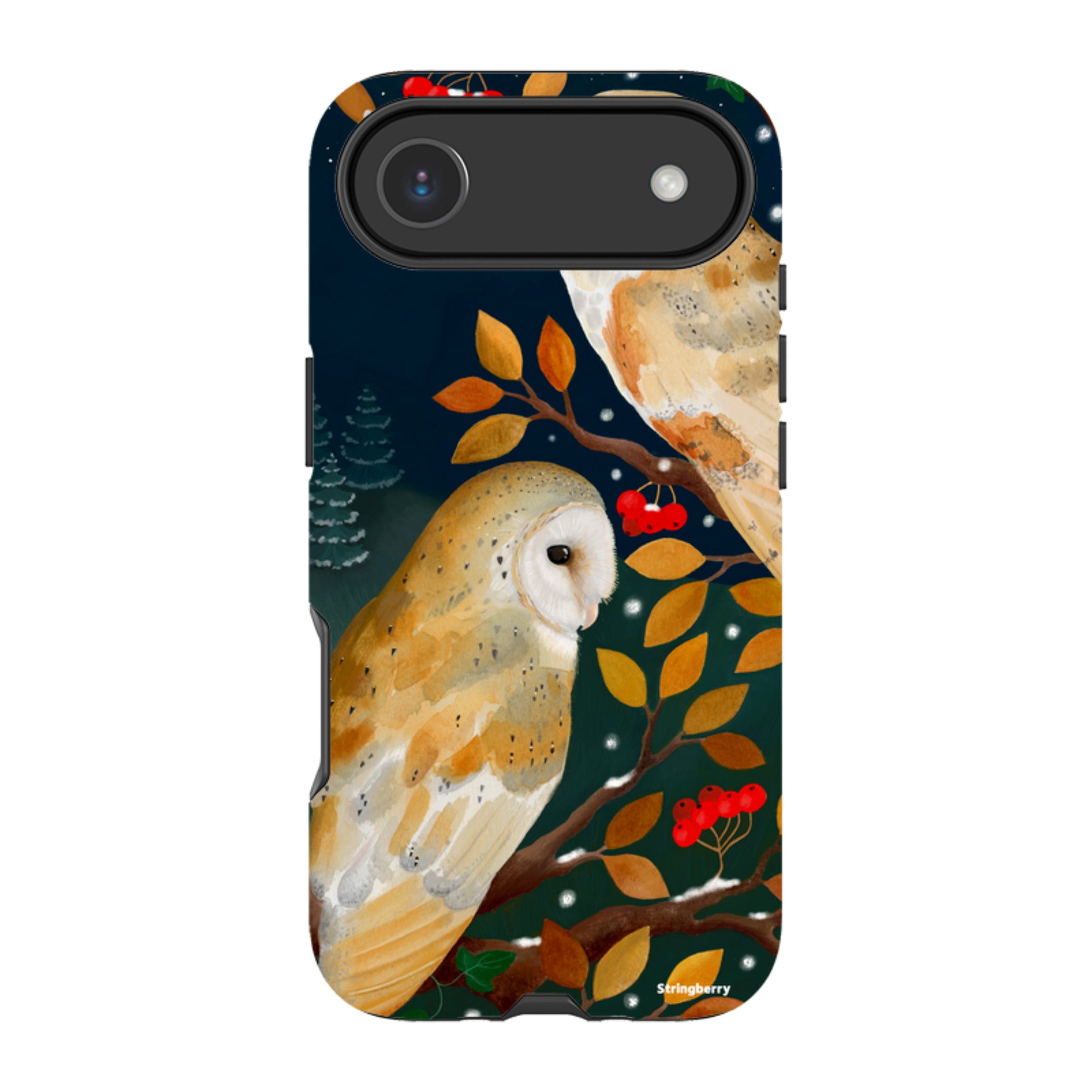 iPhone Tough Case - Autumn Owls By Bex Parkin