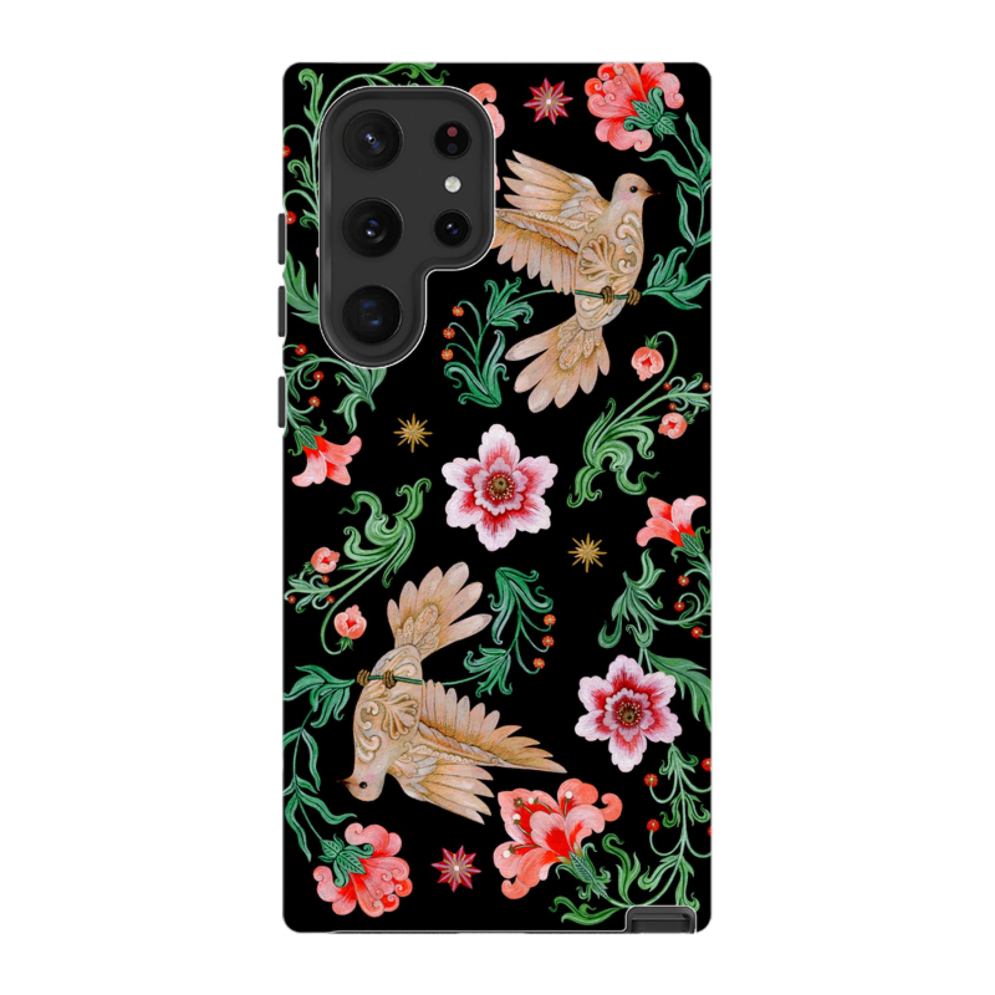 Samsung Tough  Case - Two Turtle Doves By Maria Matos
