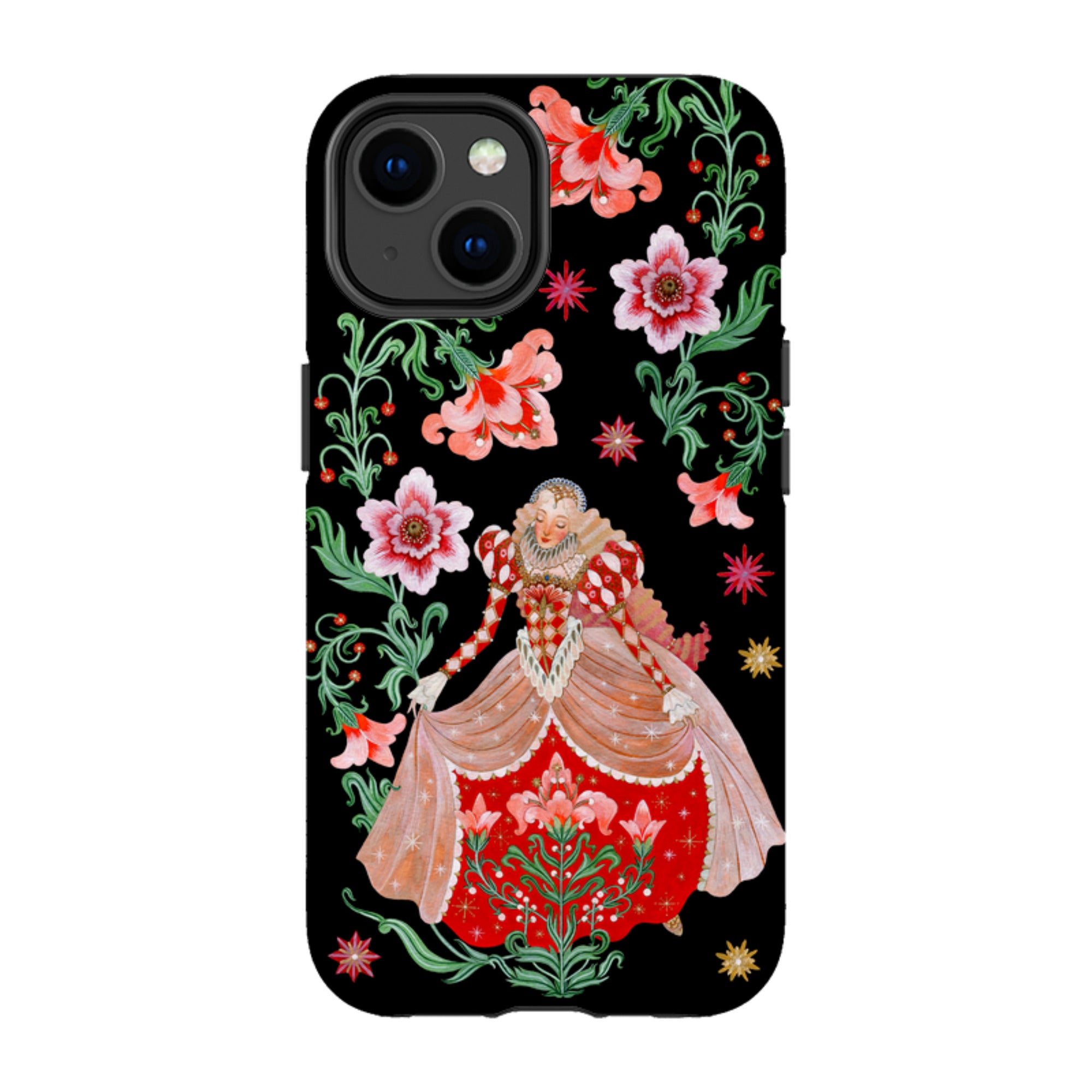 iPhone Tough  Case - Nine Ladies Dancing By Maria Matos