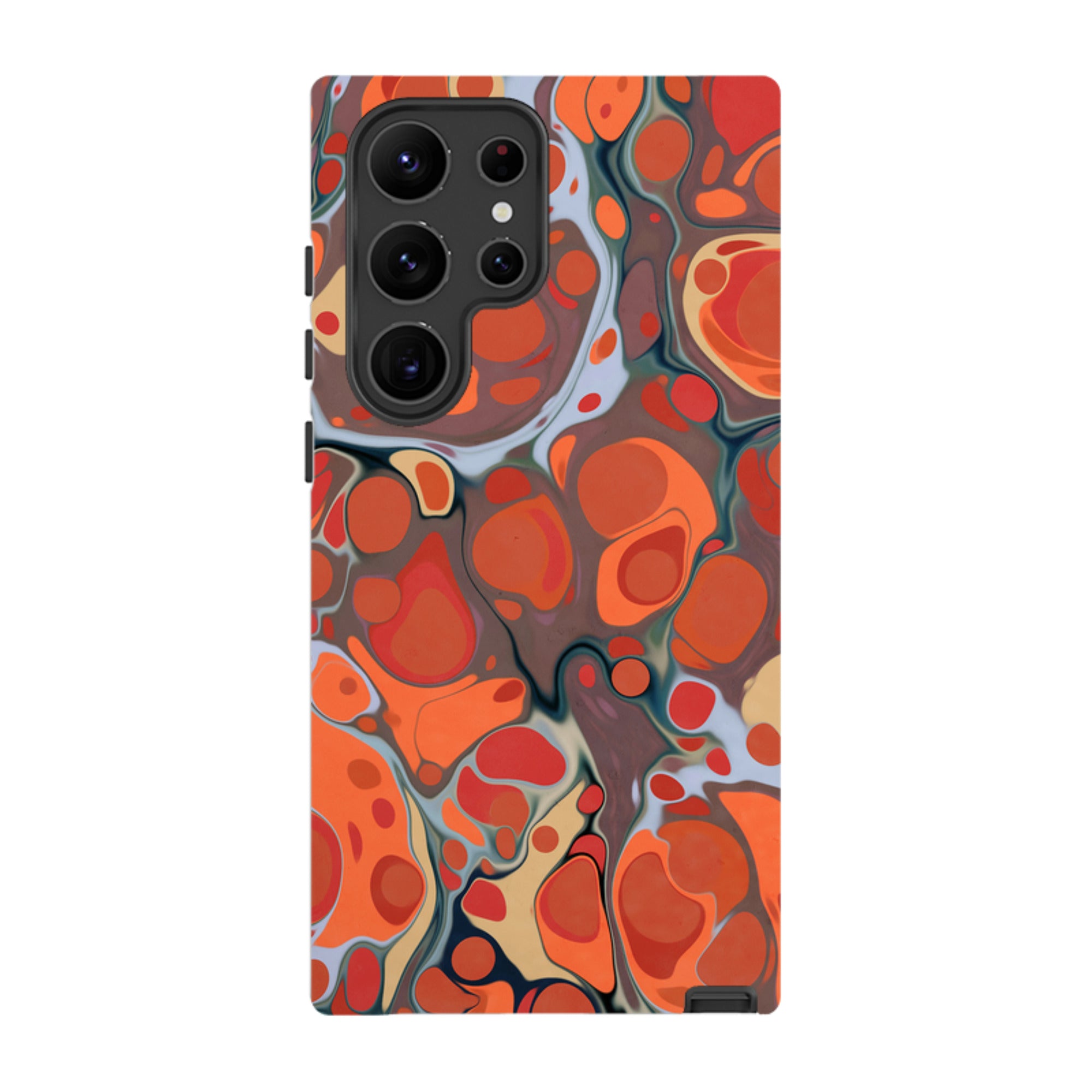 Samsung Tough Case - Flaming Volcano