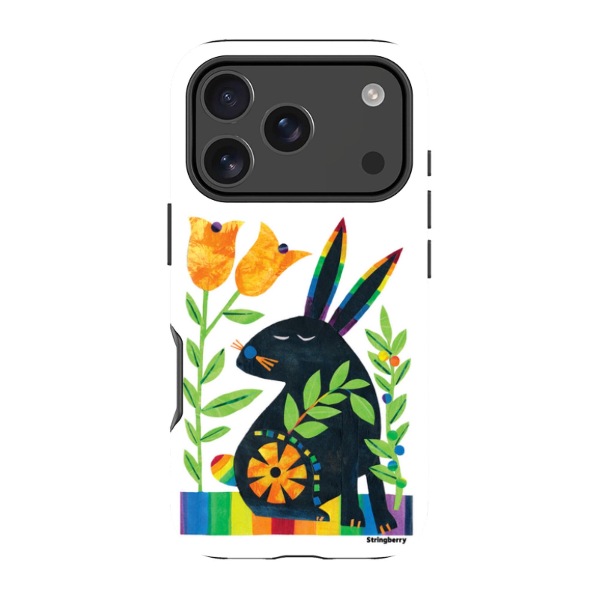 iPhone MagSafe Tough Case - Pride Rabbit By Tracey English