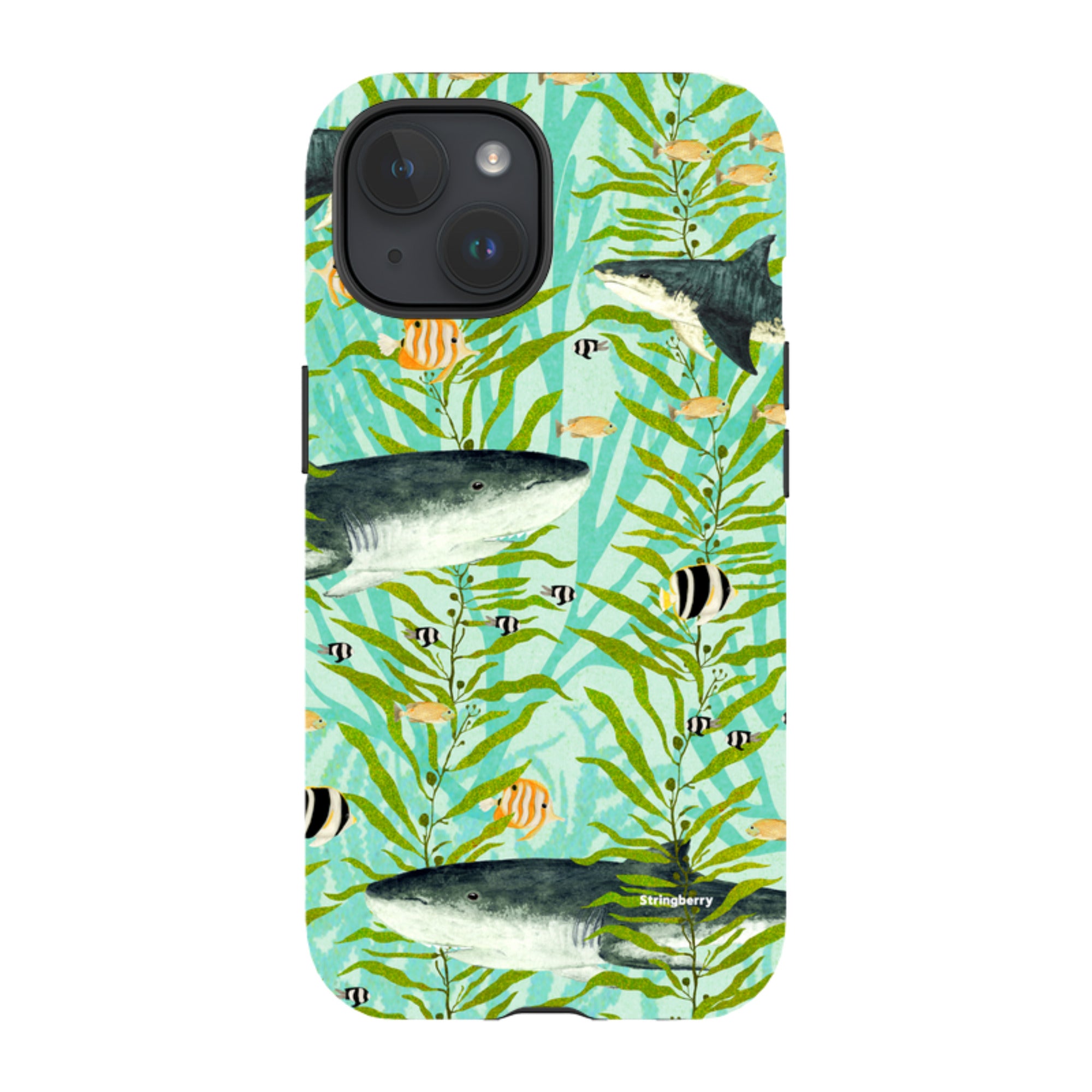 iPhone Tough Case - Shark Reef By Katherine Quinn