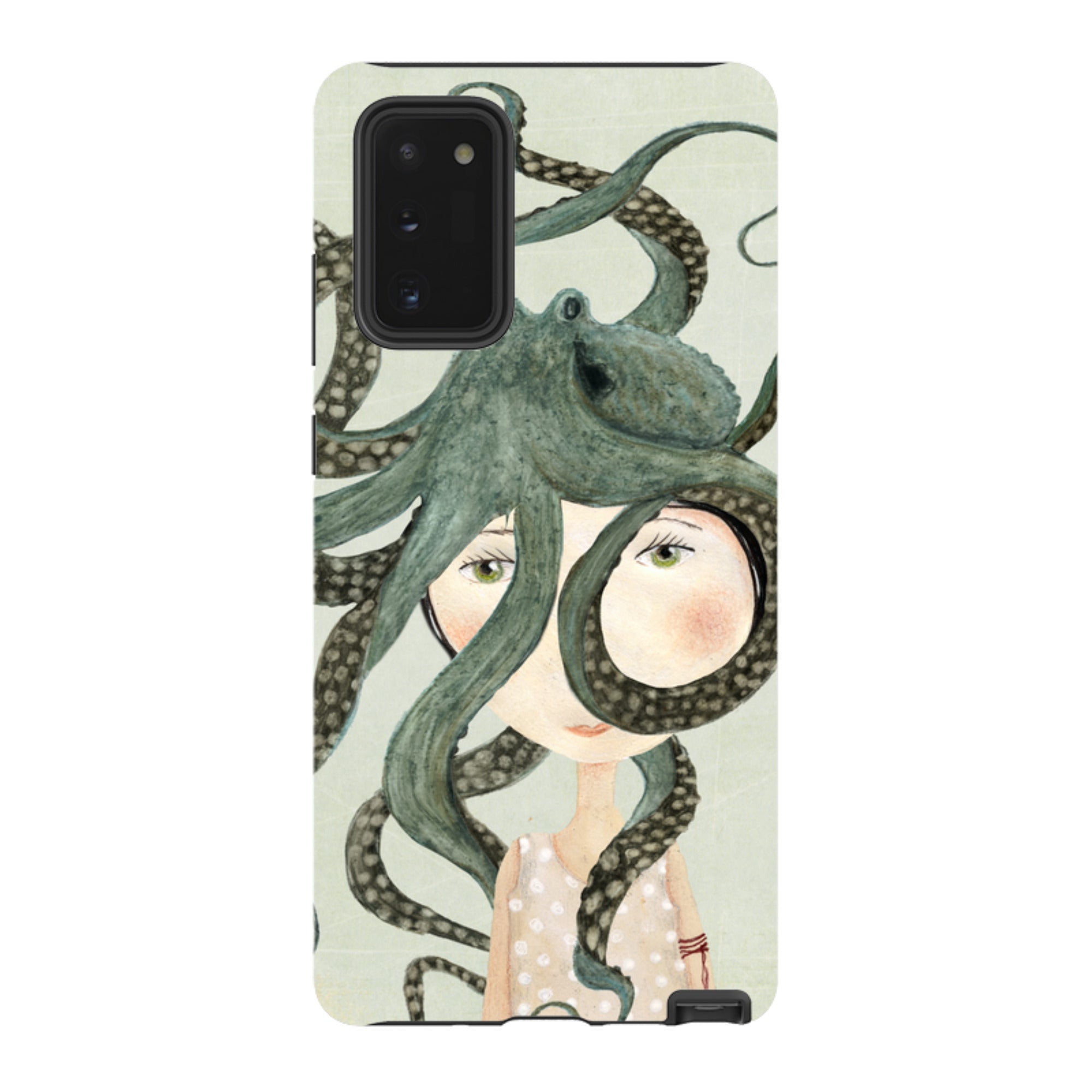 Samsung Tough Case - Octopus Girl By Katherine Quinn
