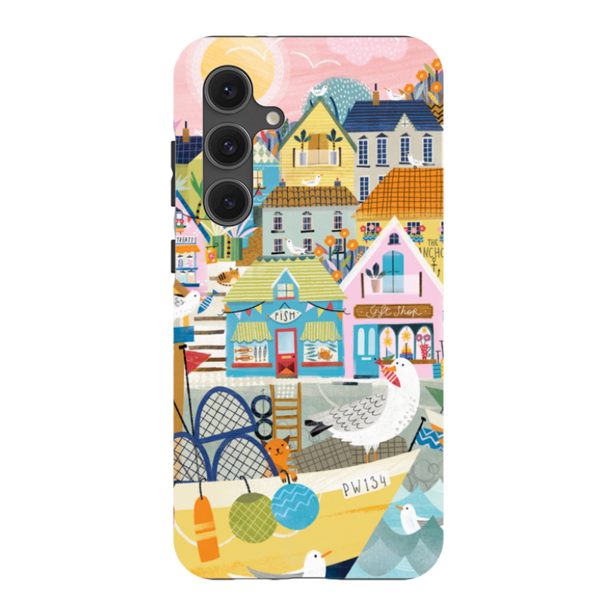 Samsung Tough  Case - Harbour 2 By Ali Brookes