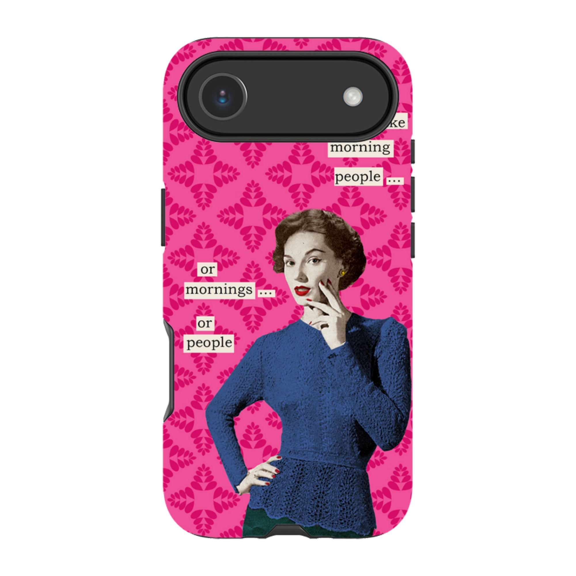 iPhone Tough Case - Morning Person By Clare Jordan
