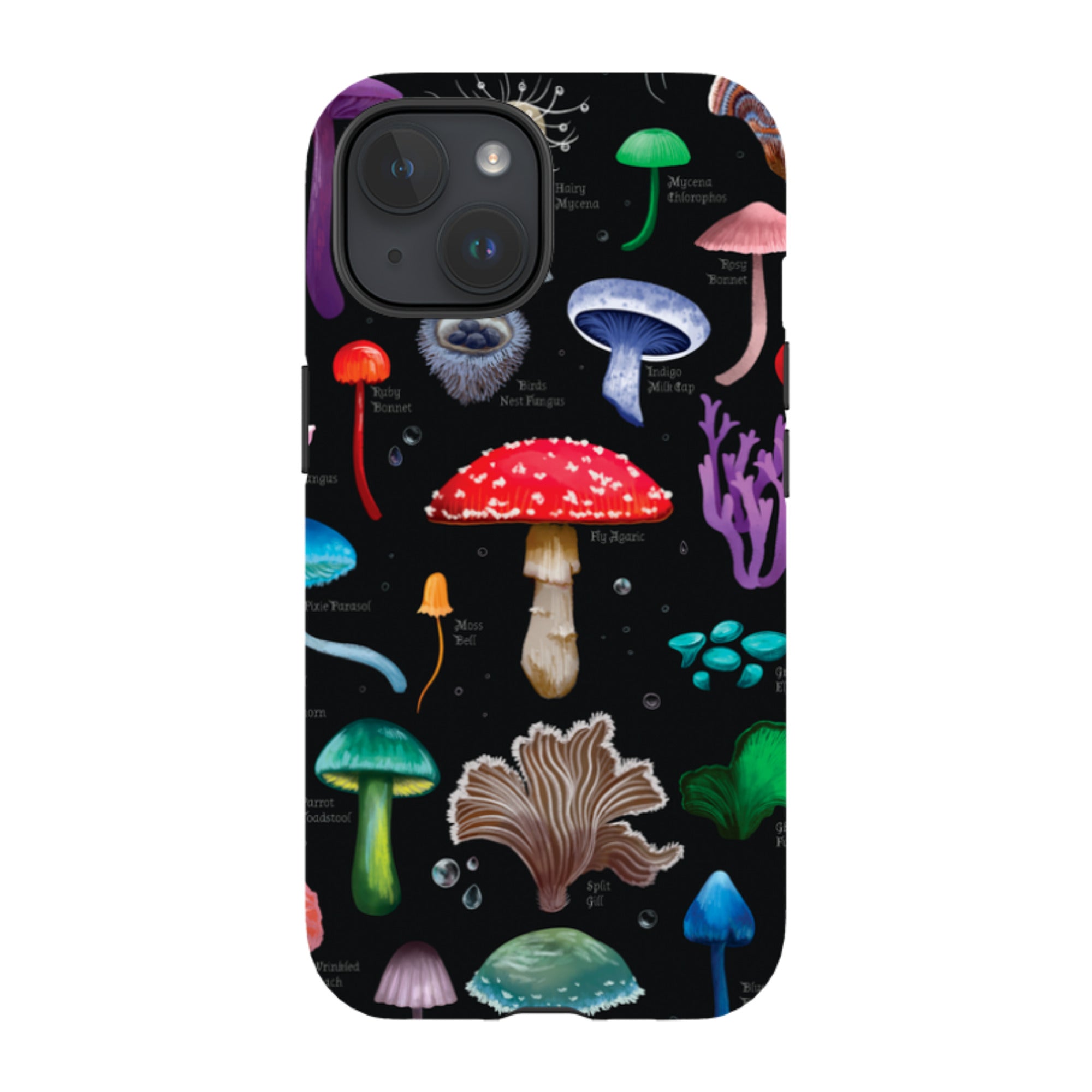 iPhone MagSafe Tough Case - Mushrooms By Anna Stead