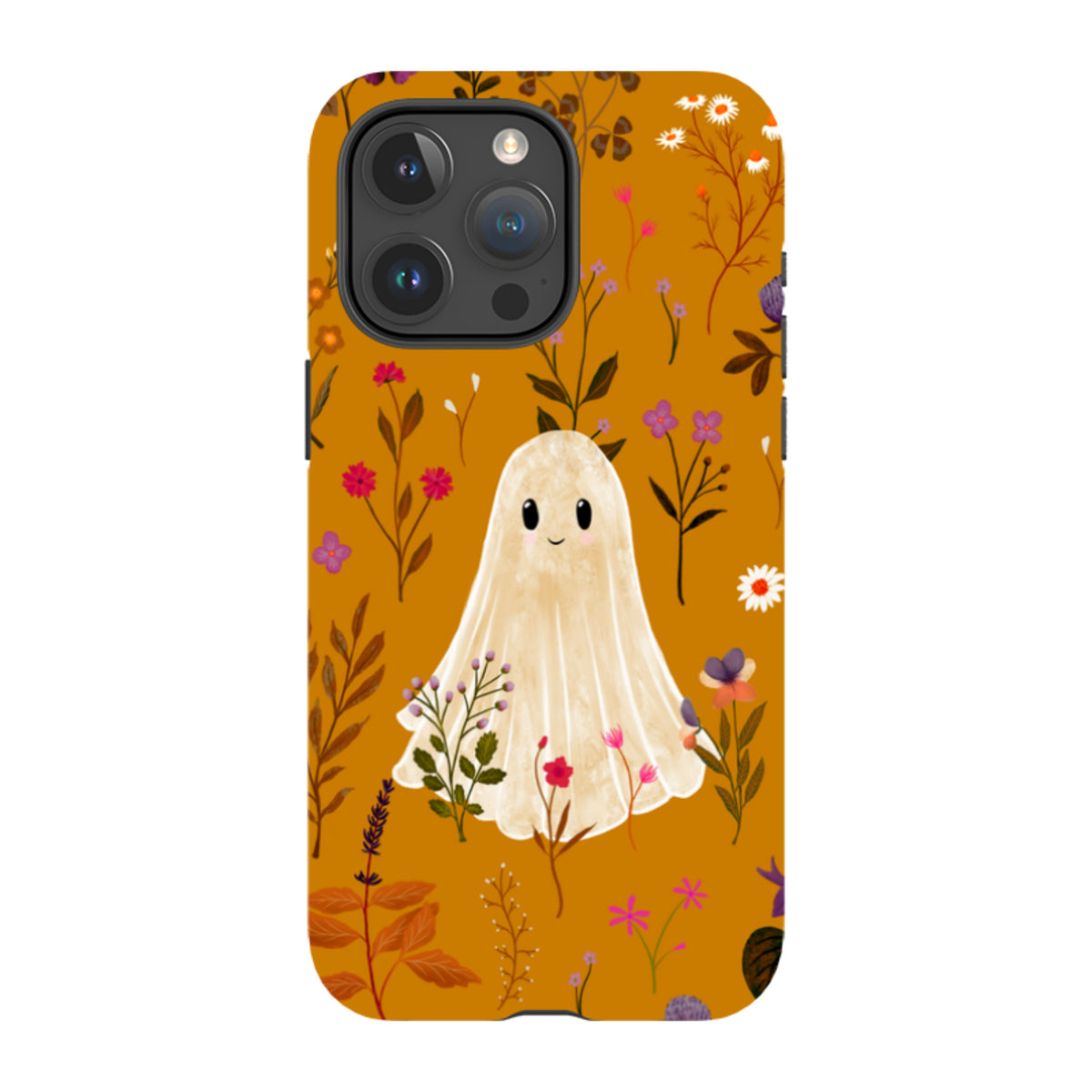 iPhone Tough Case - Ghost in the Garden - Spice Multi By Katherine Quinn