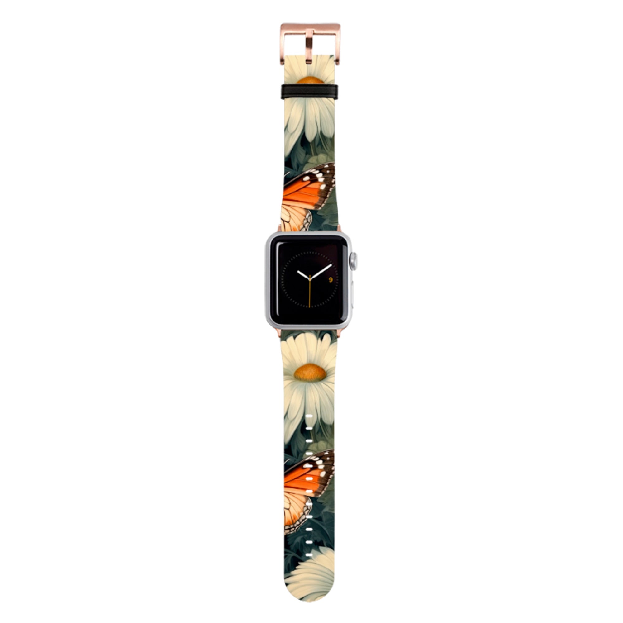 Butterfly Daisies III Apple Watch Strap